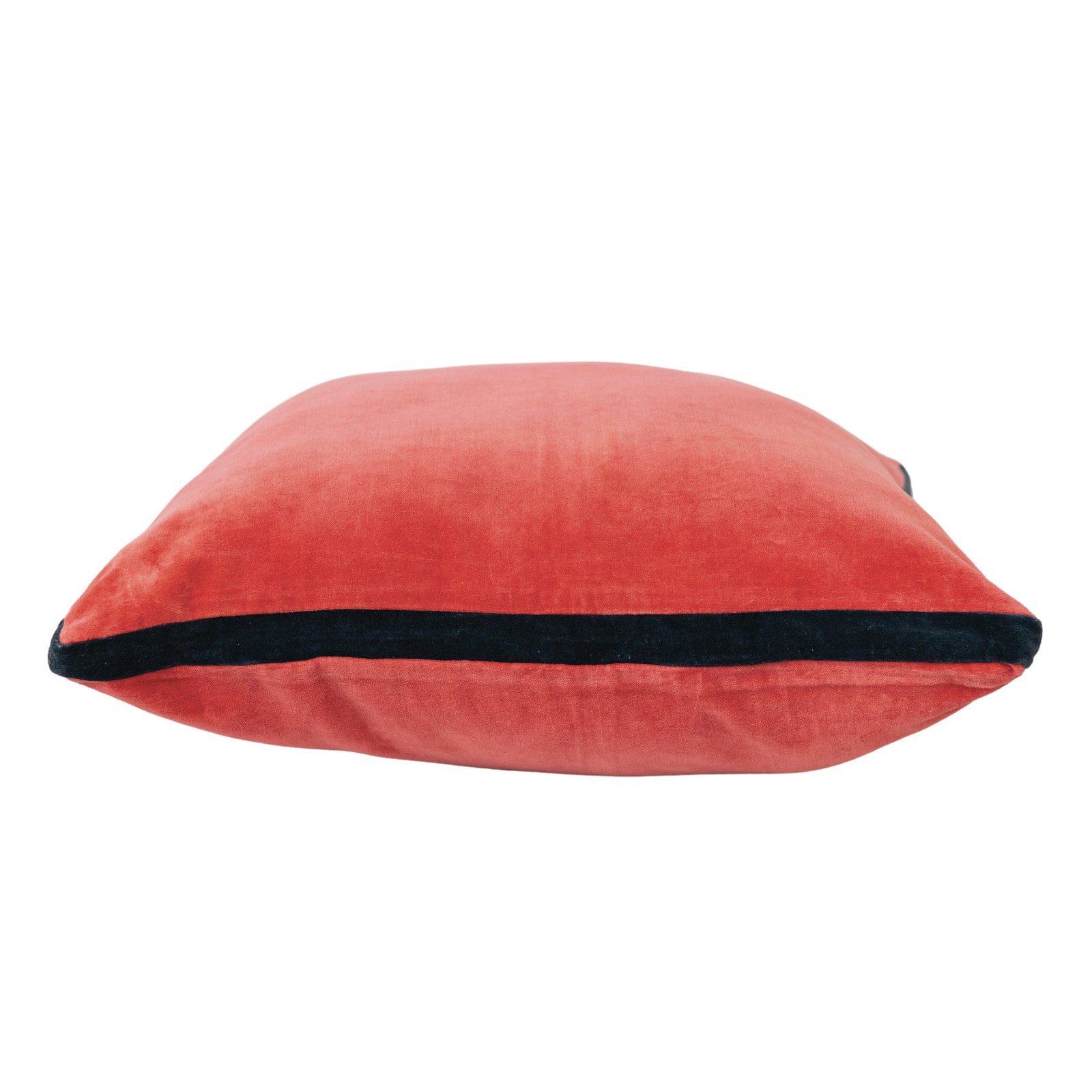 Hello Honey® 20" x 20" Berry & Navy Art Deco Velvet Pillow