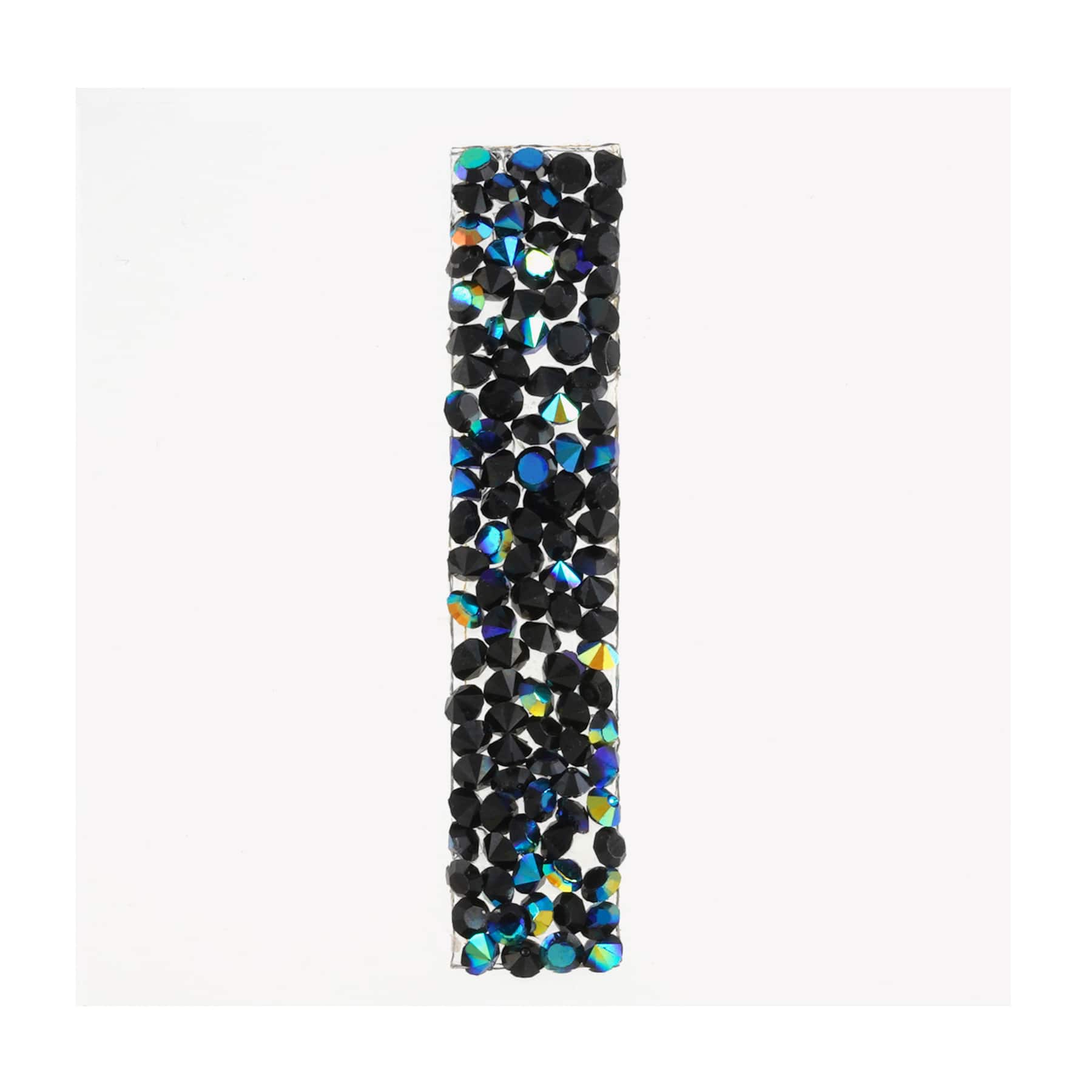 12 Pack: Black AB Letter Bling Sticker by Recollections®