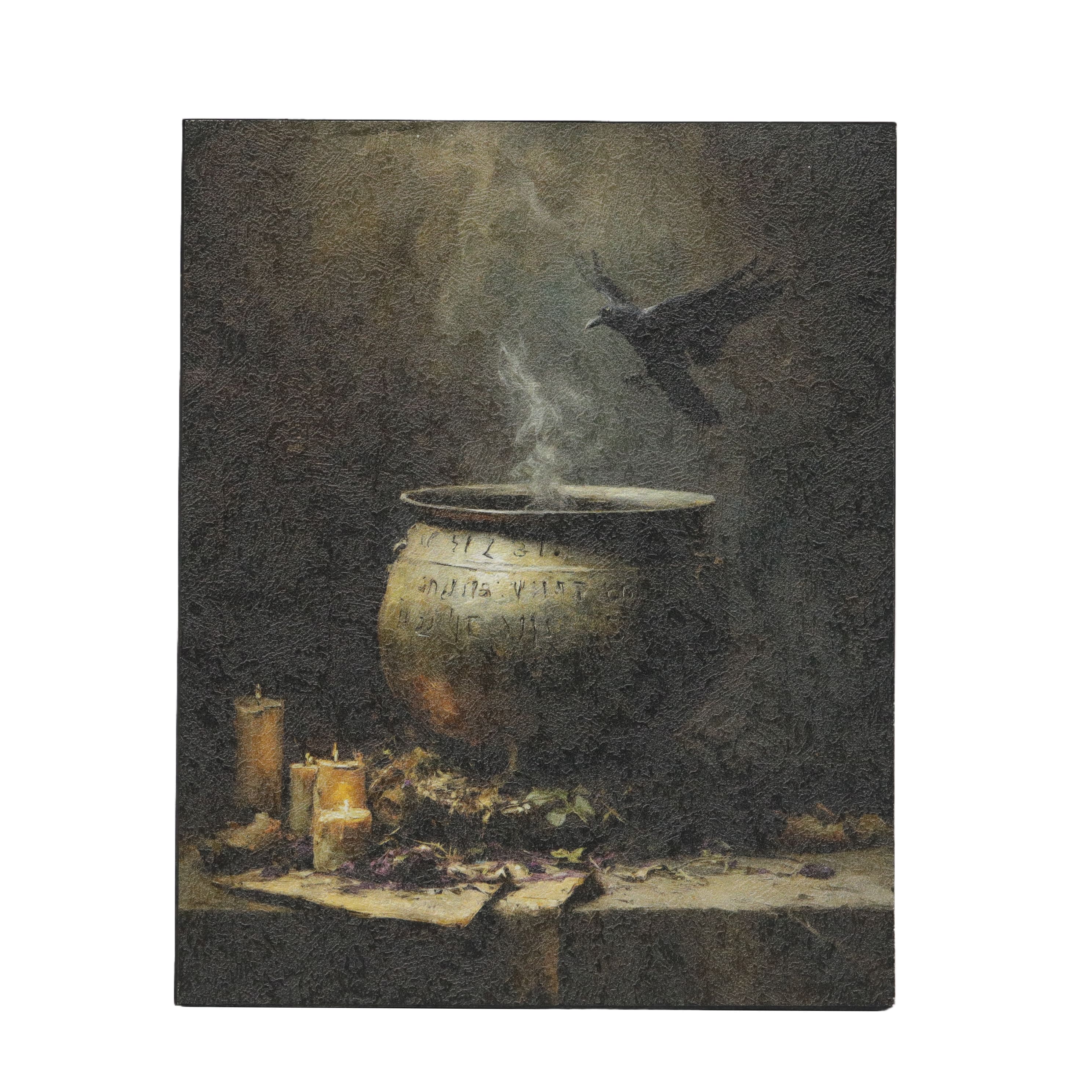Michaels, 14.25" Cauldron & Crow Wall Décor by Ashland® – Category: Conjuring Nightfall