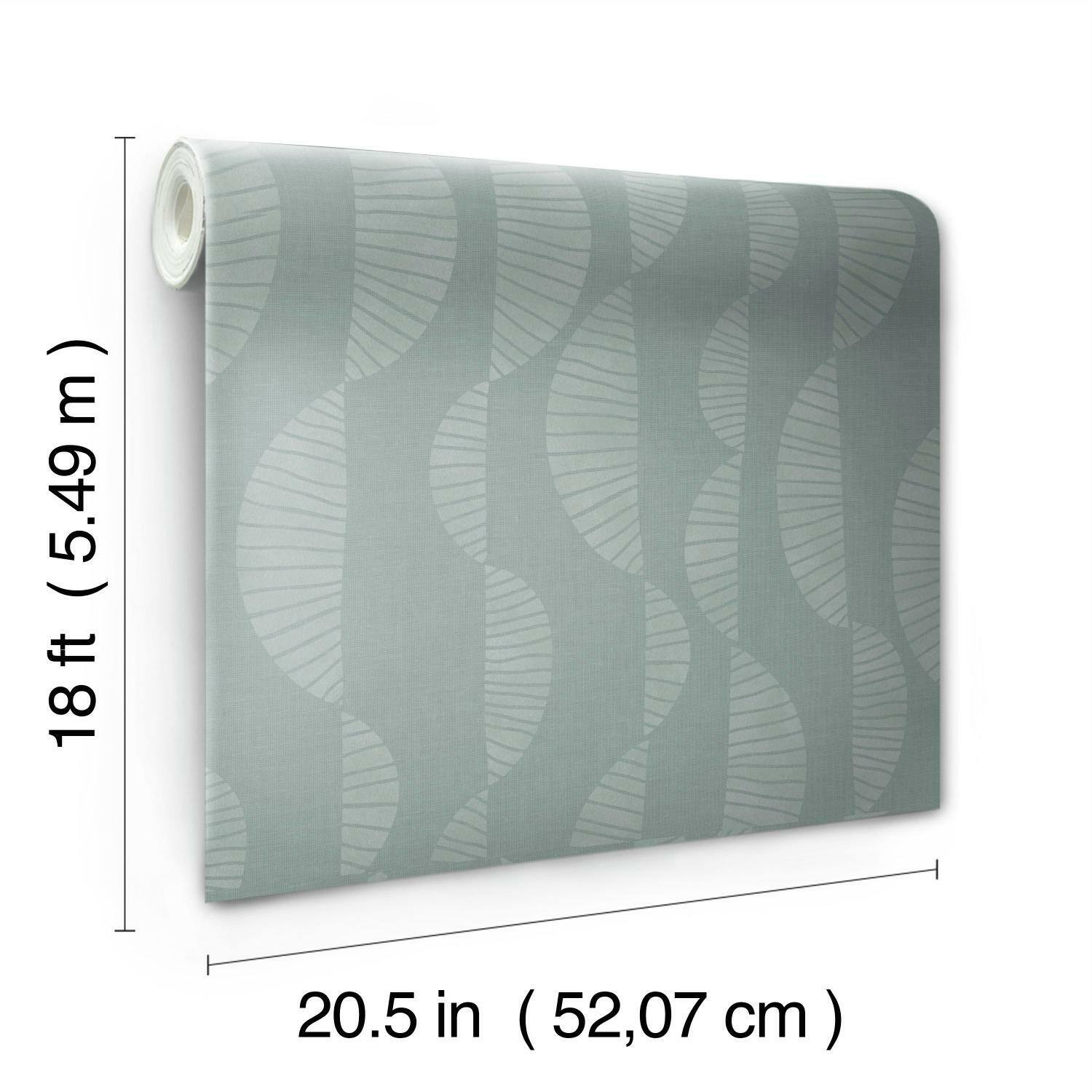 RoomMates Seychelles Wave Peel & Stick Wallpaper