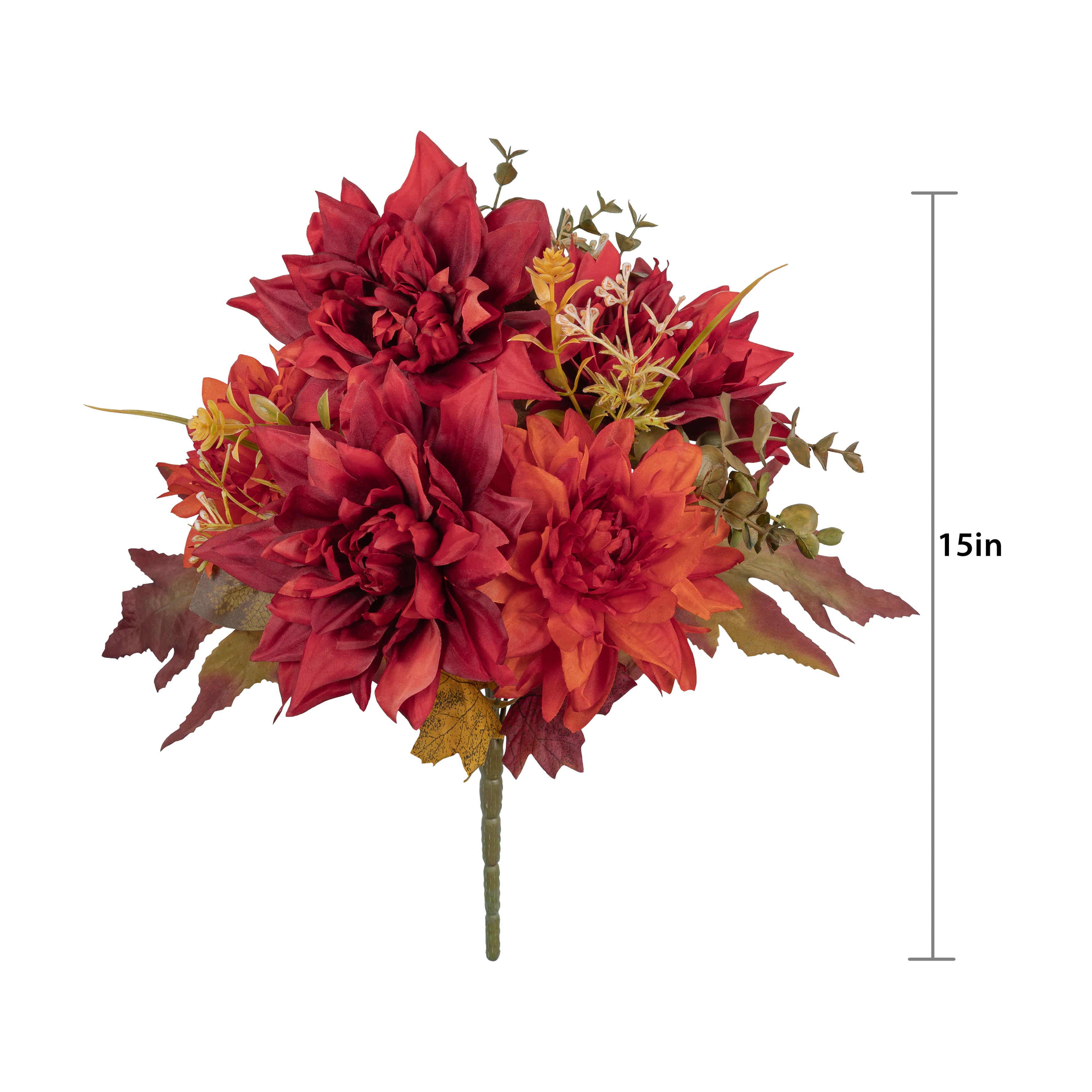 15" Red Dahlia Mix Bush by Ashland®