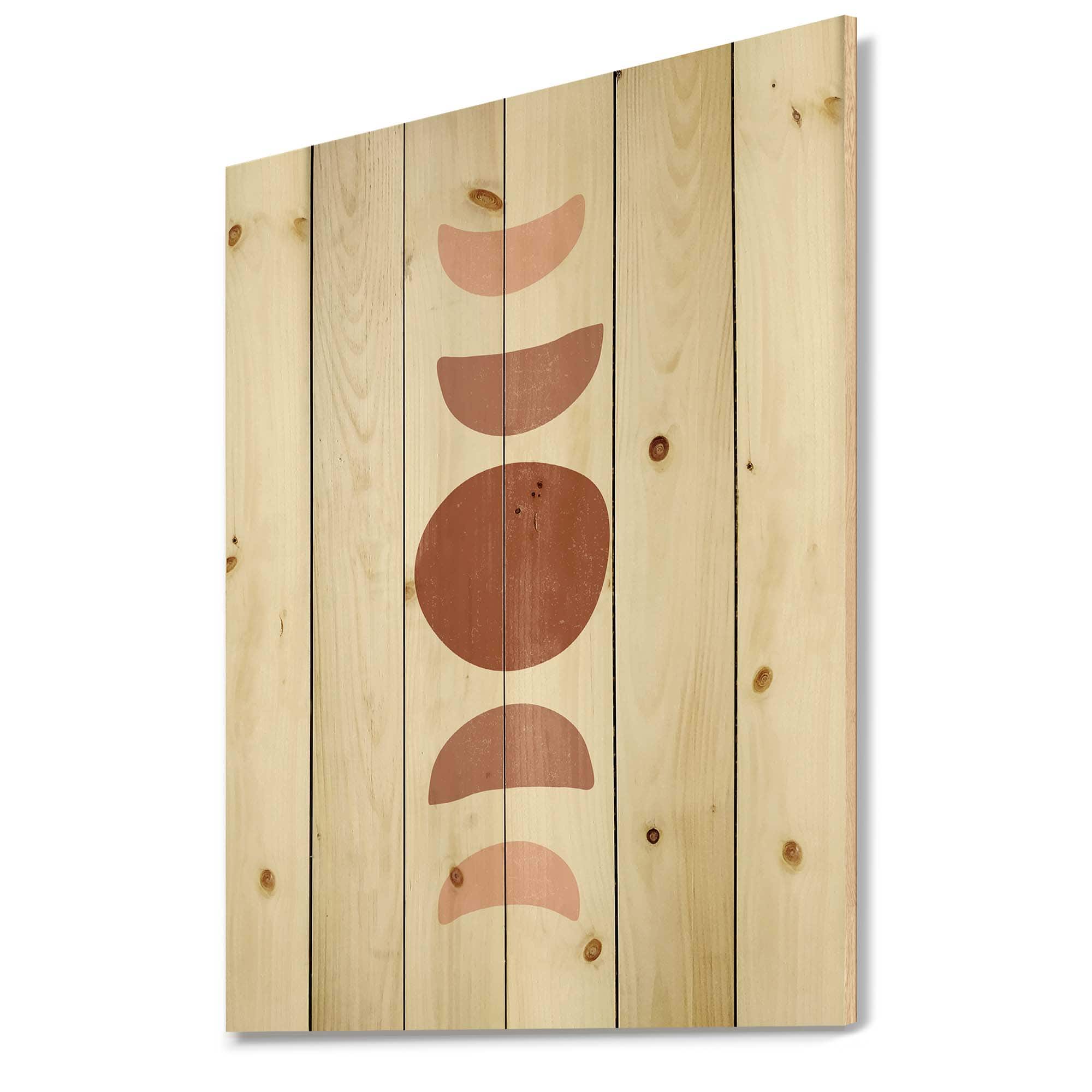 Designart - Minimal Moon Phases