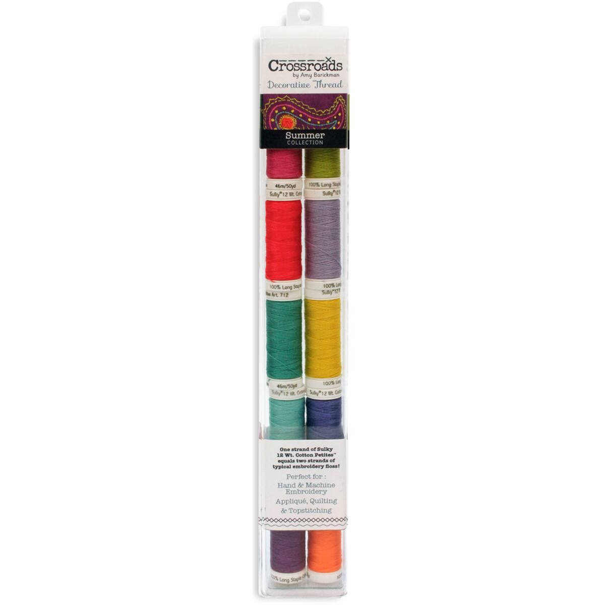 Sulky@ Cotton Petites Crossroads Summer Collection, 10ct.