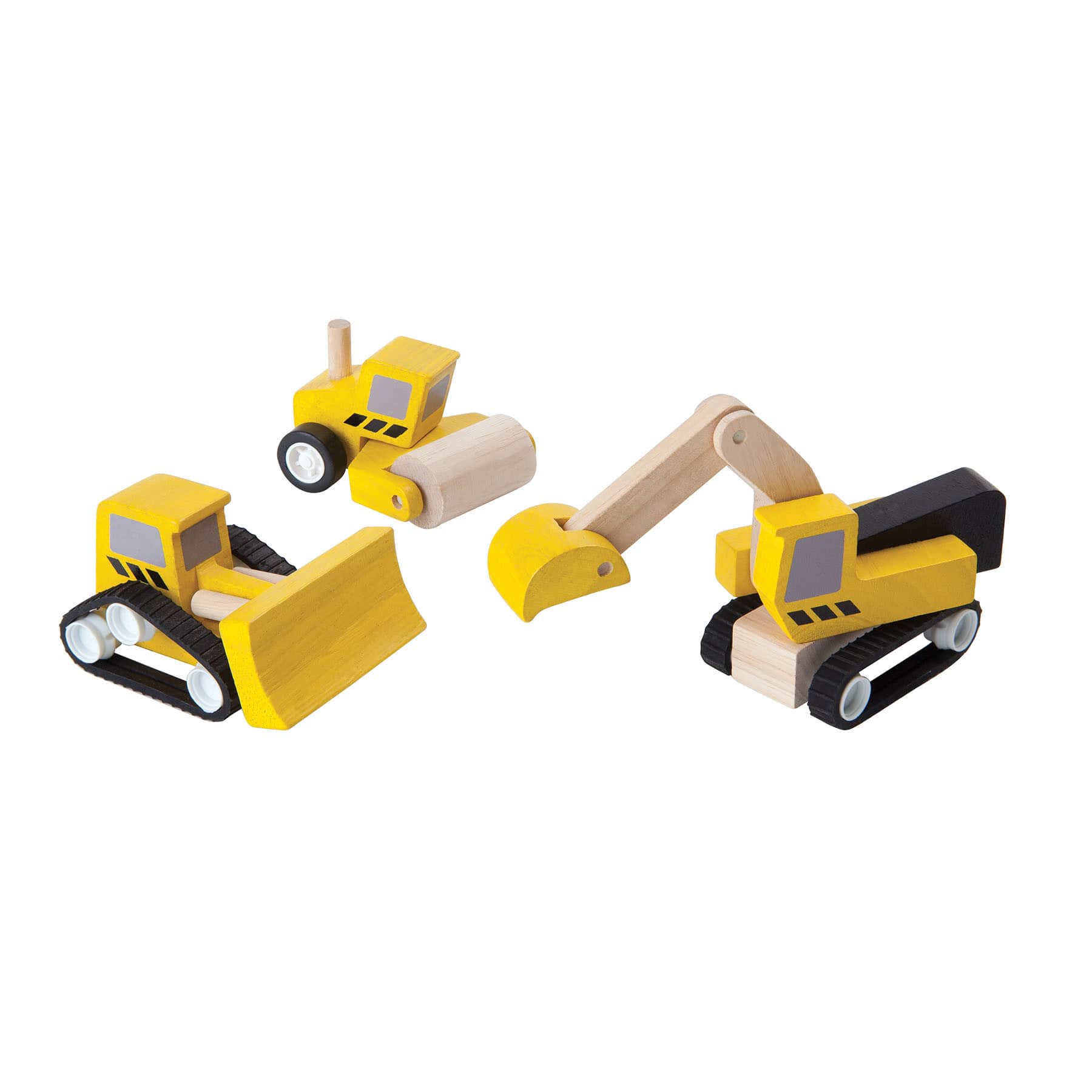 PlanToys Road Construction Wooden Playset