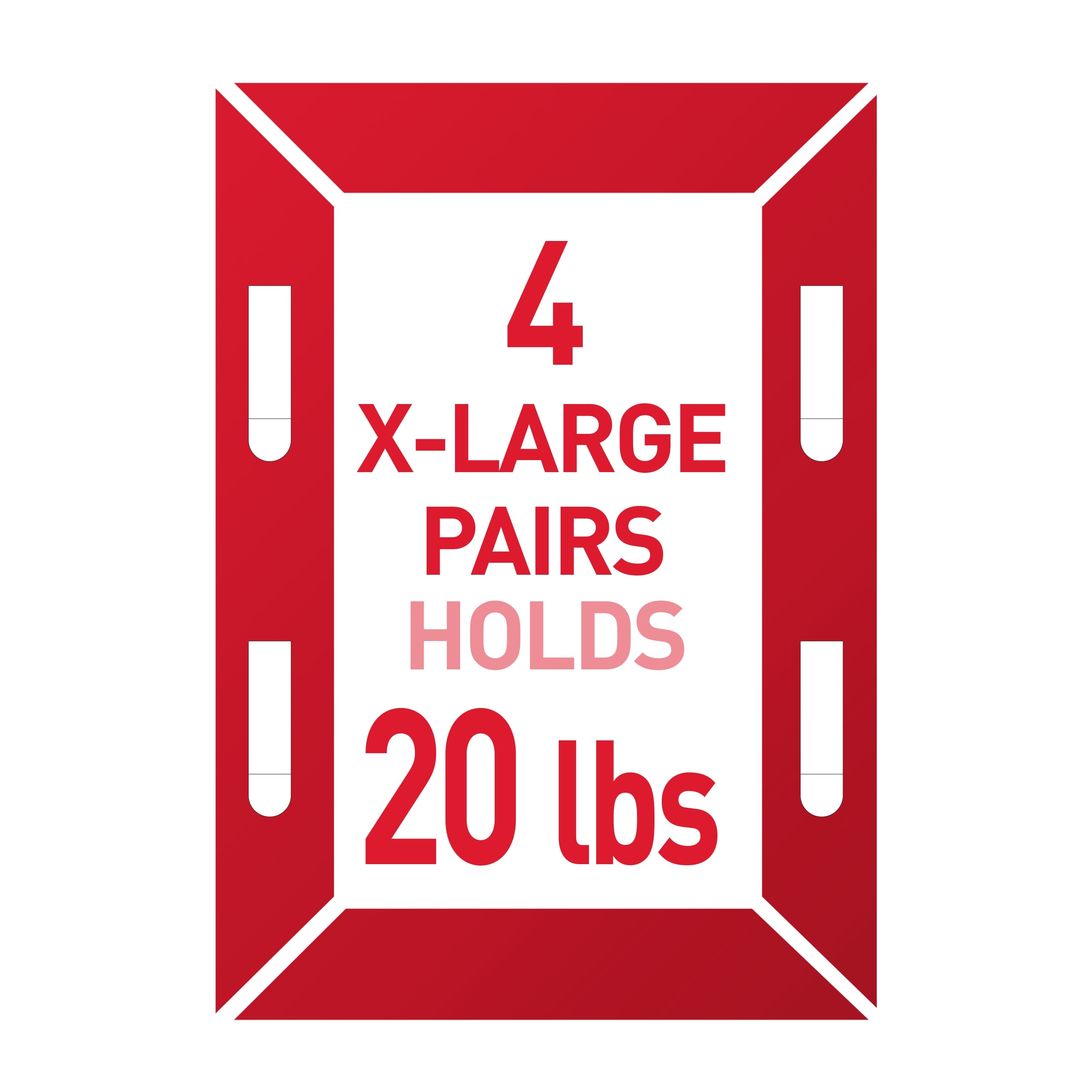 Command™ 20lb. X-Large White Picture Hanging Strips, 4 Pairs