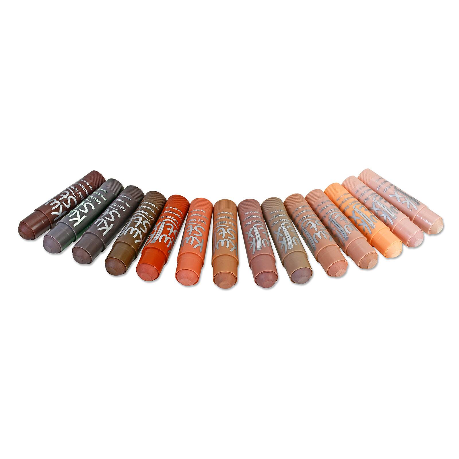 Kwik Stix™ Global Skin Tones Tempera Paint Sticks