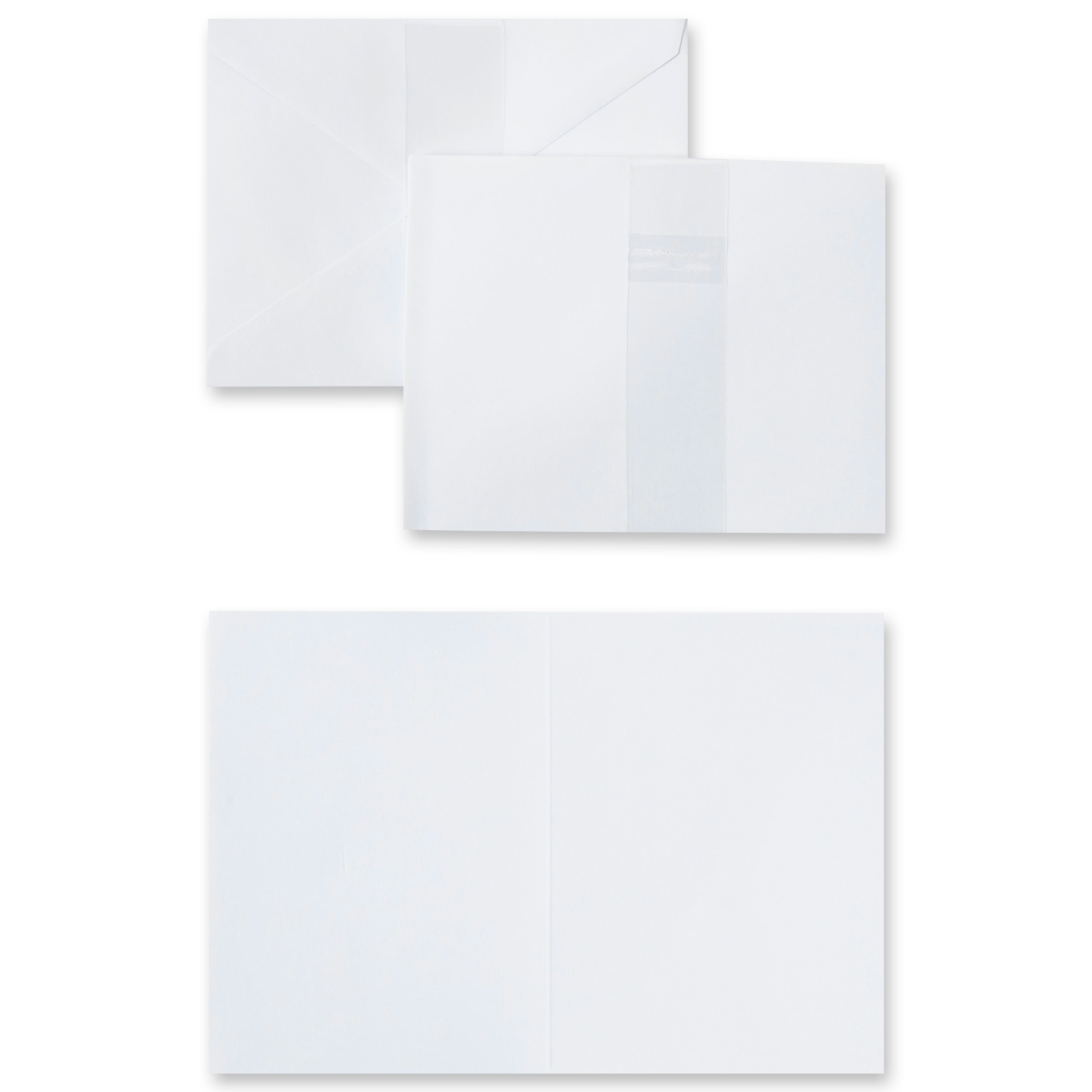 12 Packs: 50 ct. (600 total) 5" x 6.5" Cards & Envelopes by Recollections™
