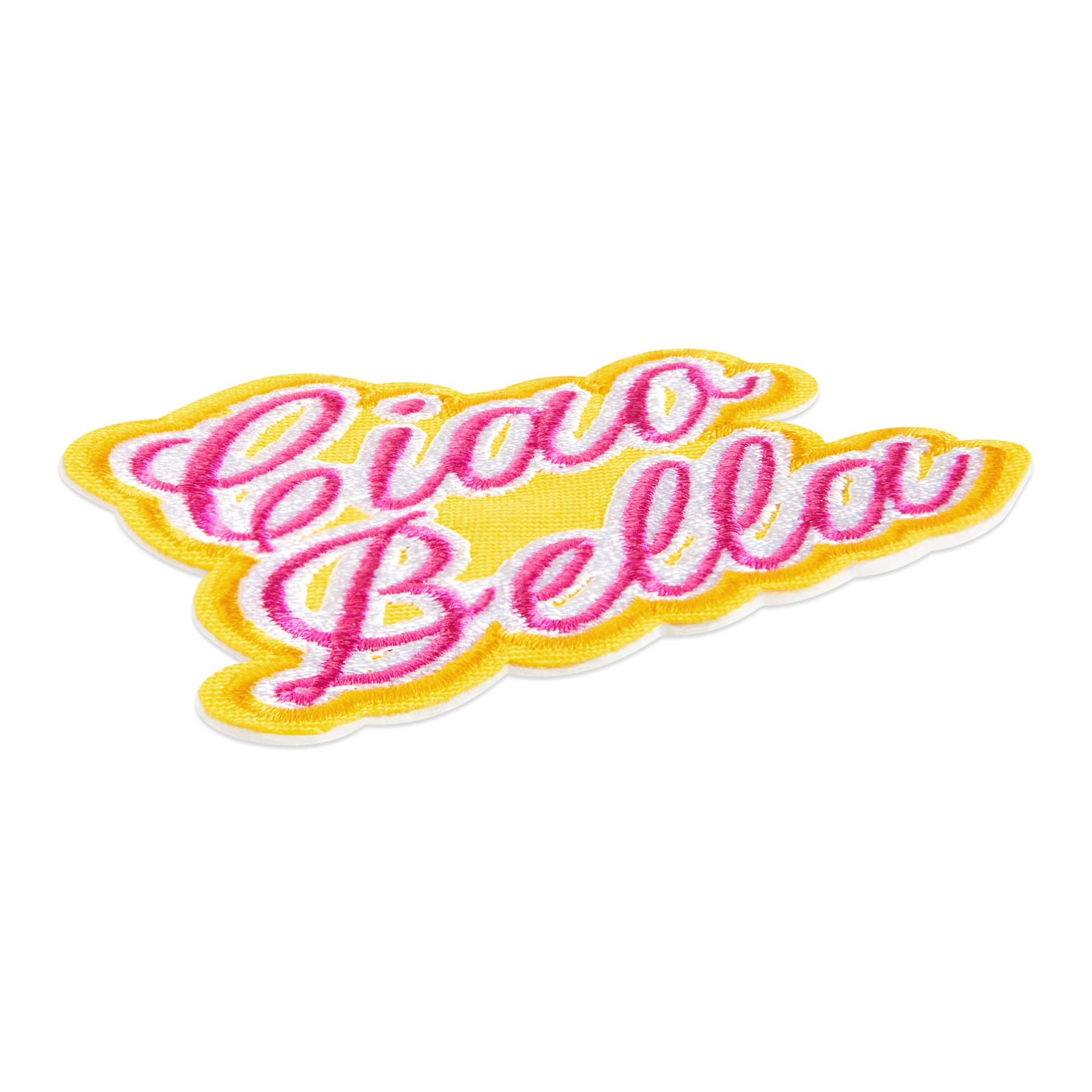 Ciao Bella Embroidered Iron-On & Adhesive Patch by Make Market®
