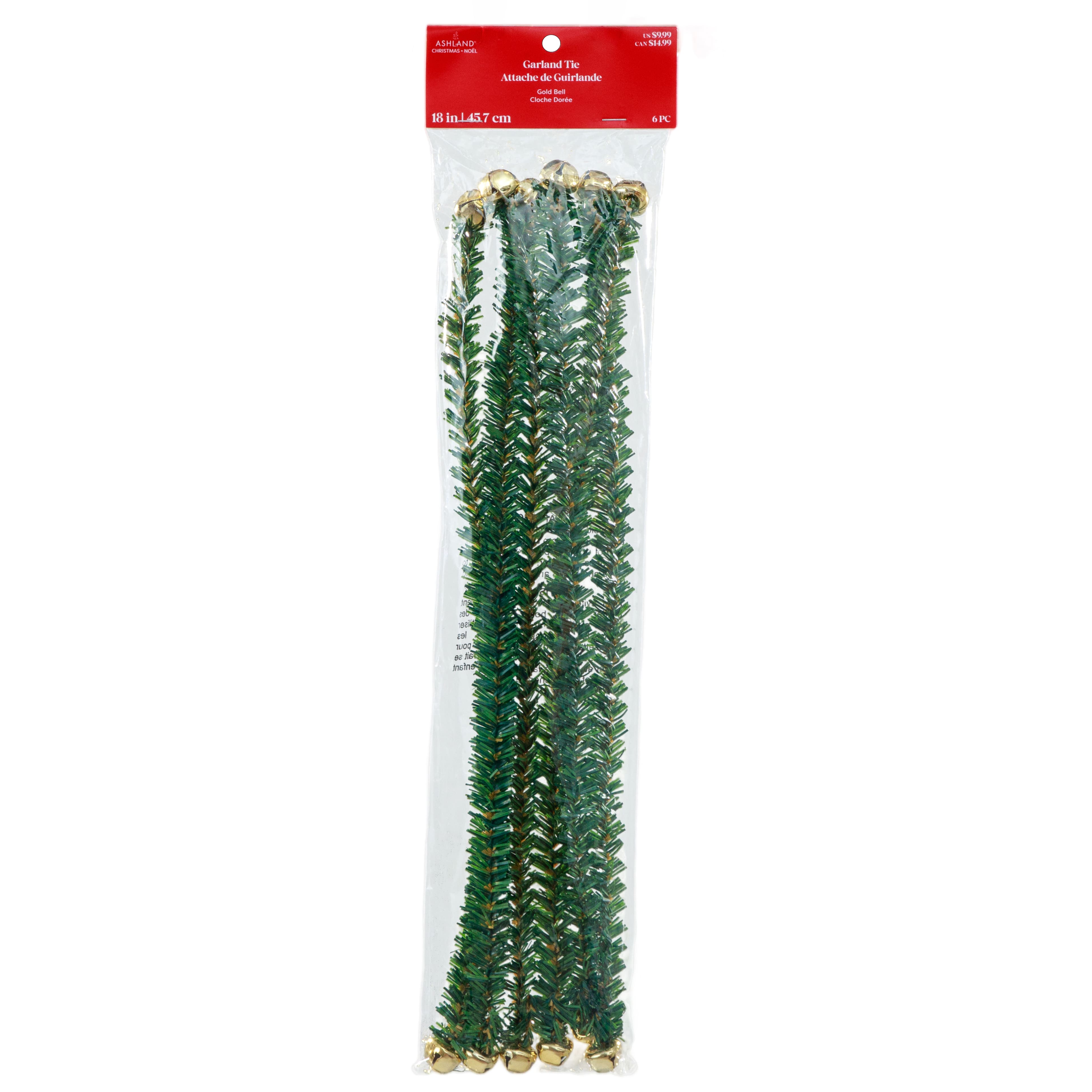 18" Garland Ties with Bells, 6ct. by Ashland®