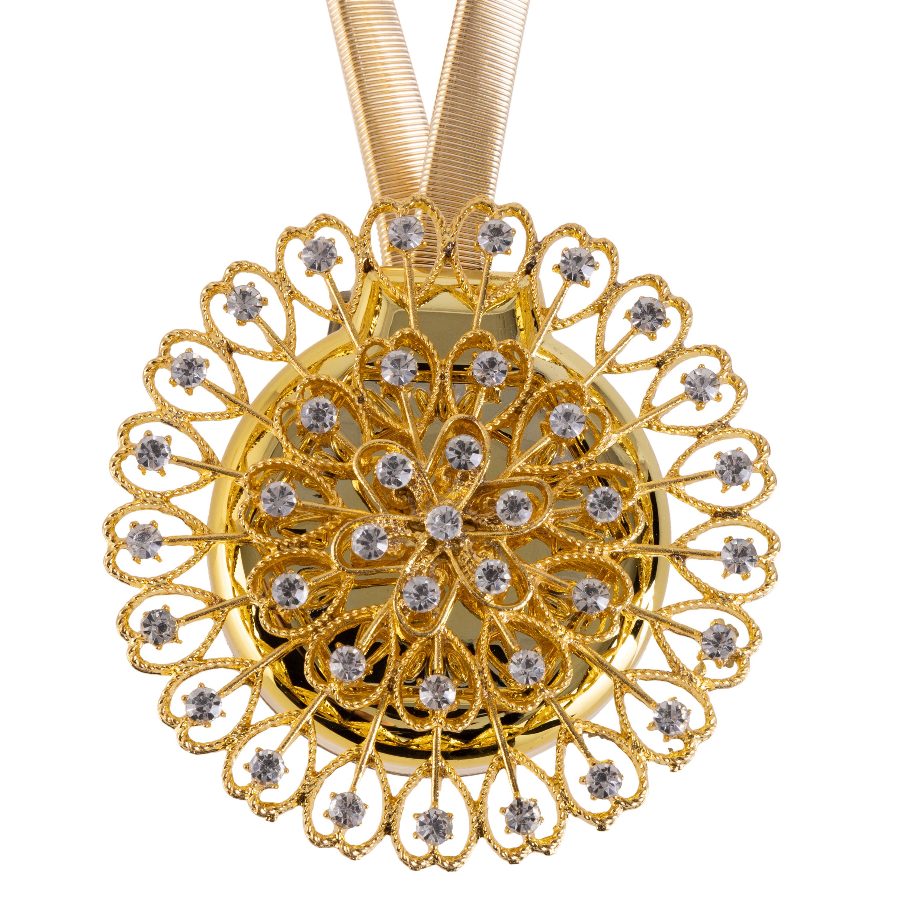 Simplify Gold Magnetic Curtain Tie Back