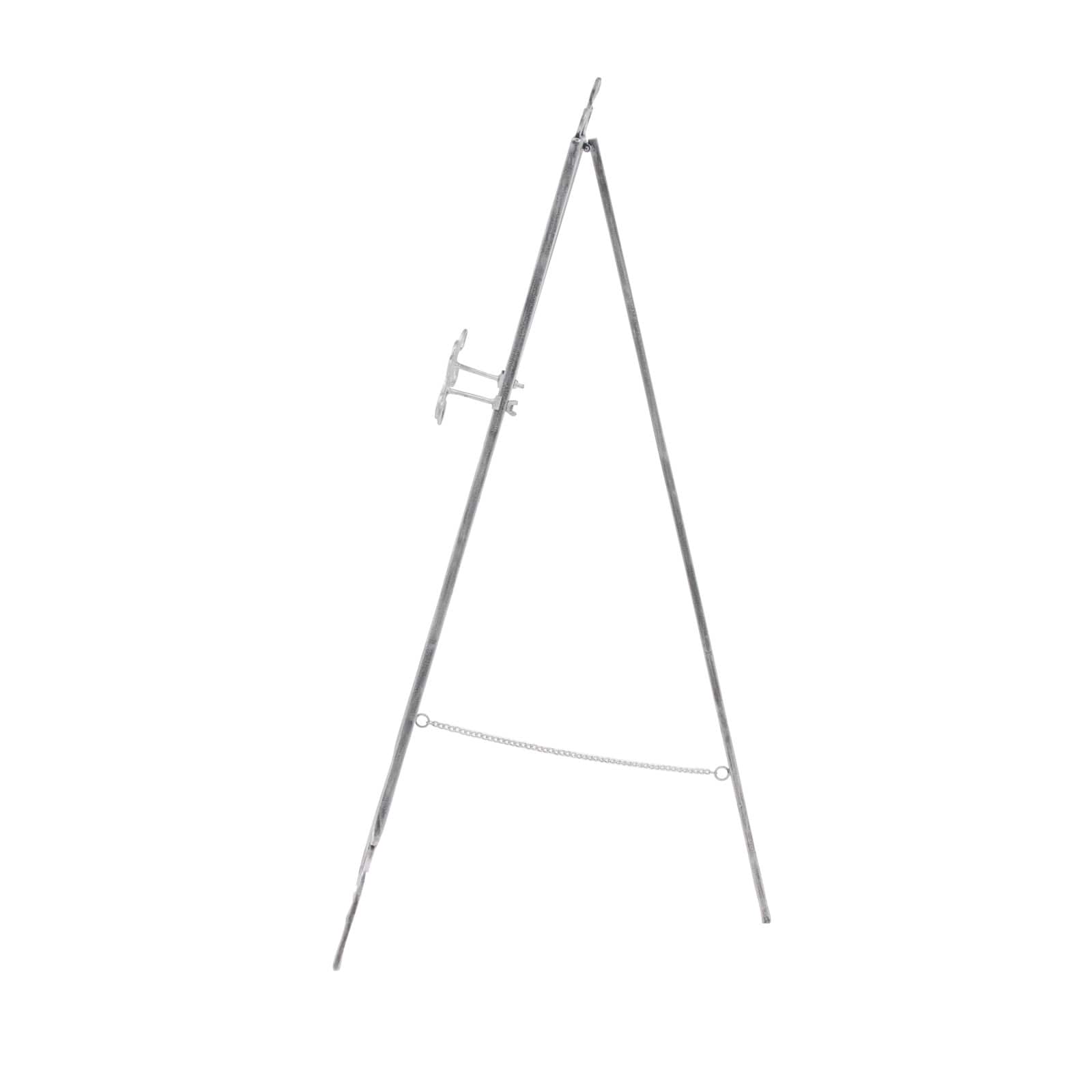 48'' Gray Iron Traditional Easel