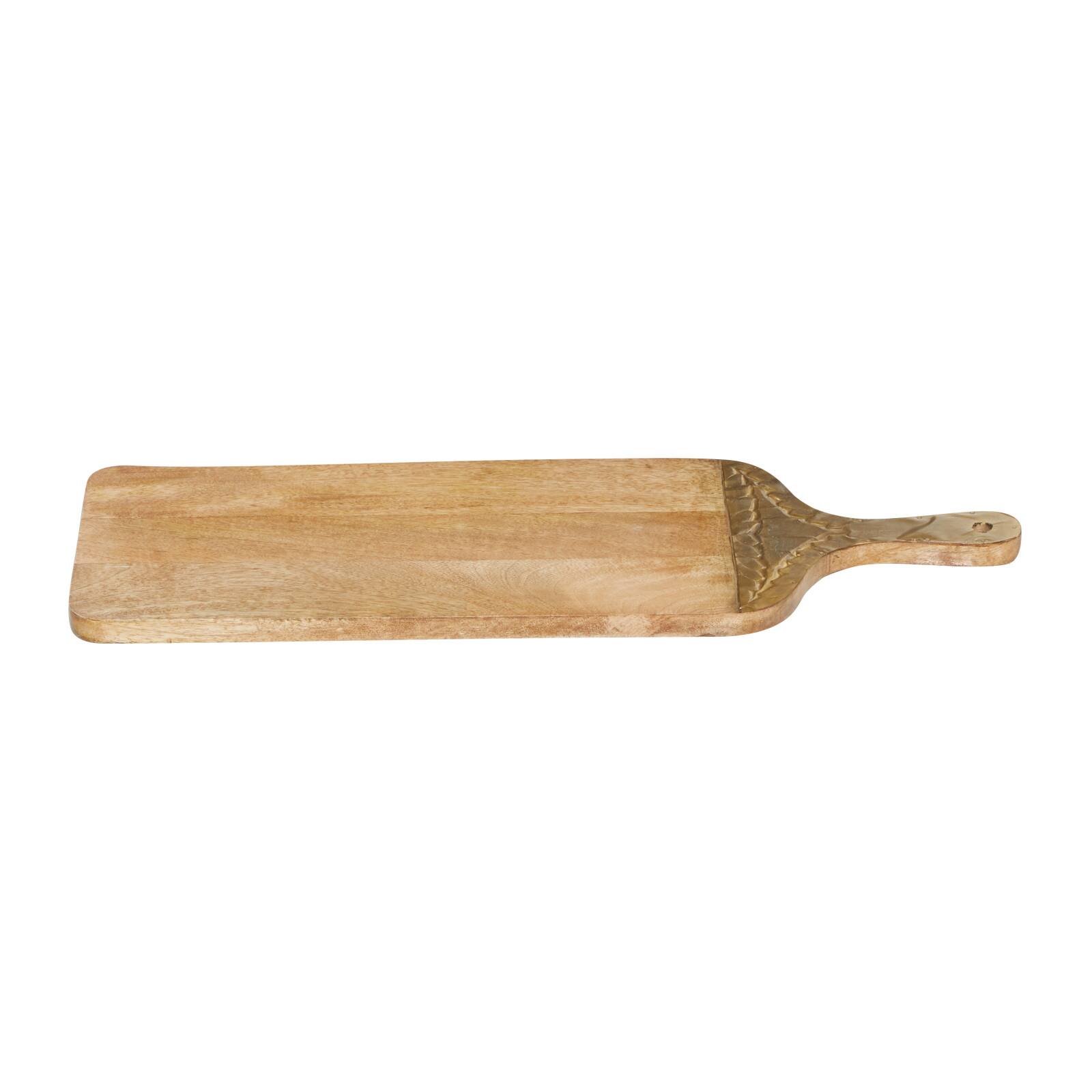 23" x 8" Brown Wood Natural Decorative Cutting Board