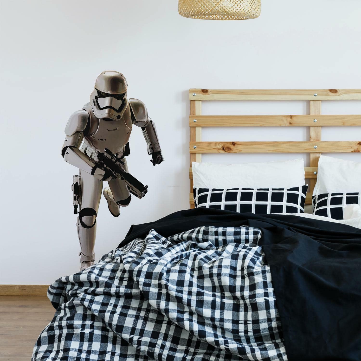 RoomMates Star Wars Episode VII Storm Trooper Peel & Stick Giant Decal