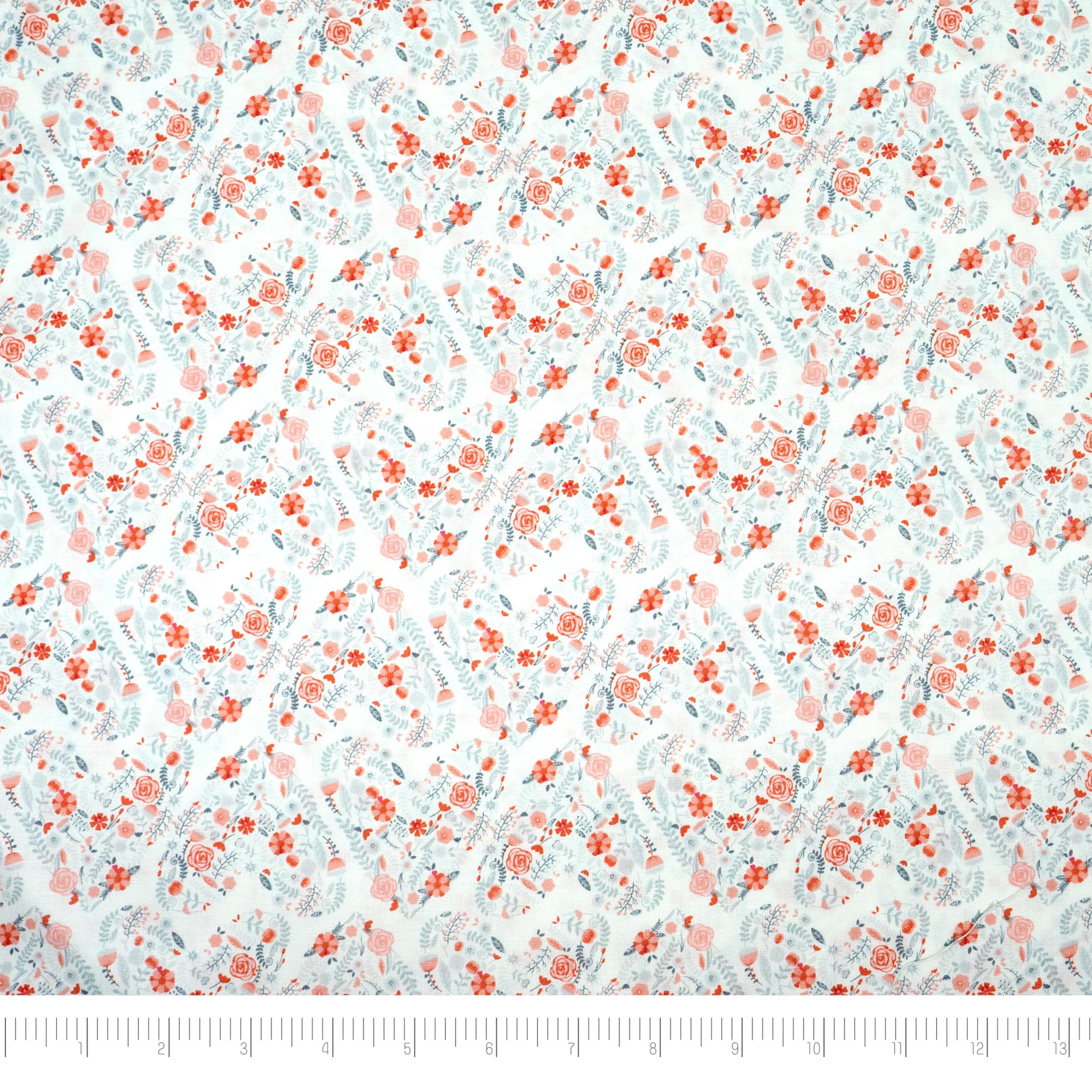 SINGER Pink Flower Heart Precut Cotton Fabric | 72" x 44" | Michaels®