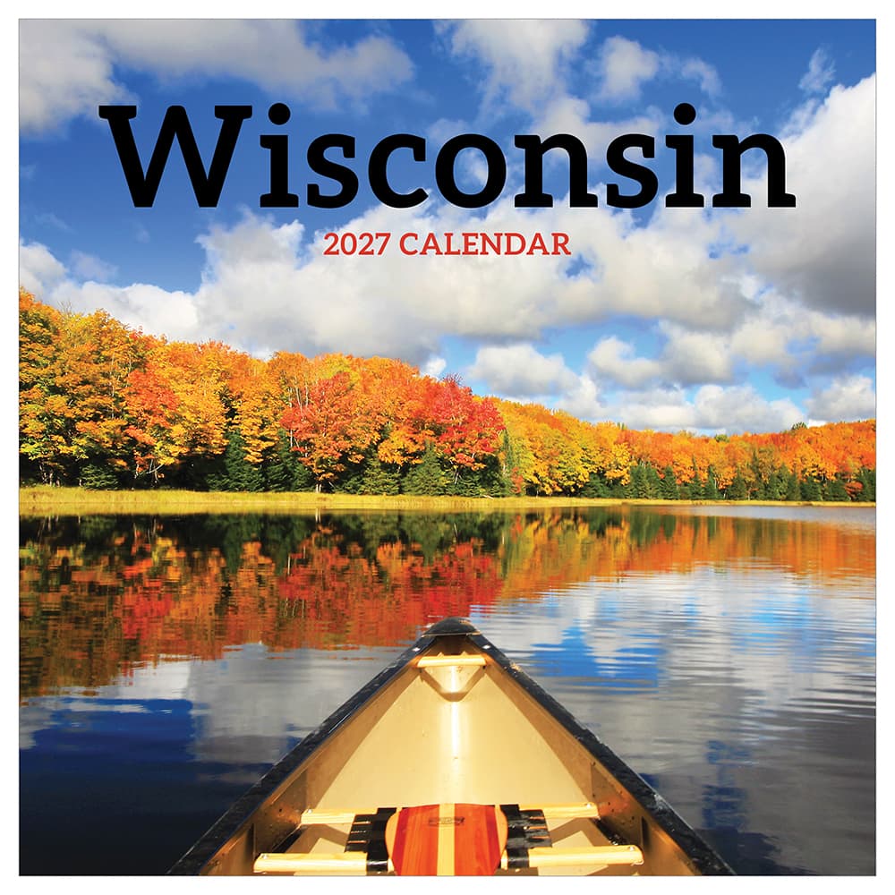 2027 Wisconsin Wall Calendar