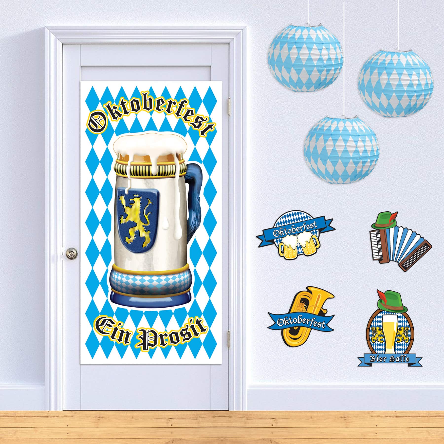 Beistle 5ft. Oktoberfest Door Covers, 2ct.