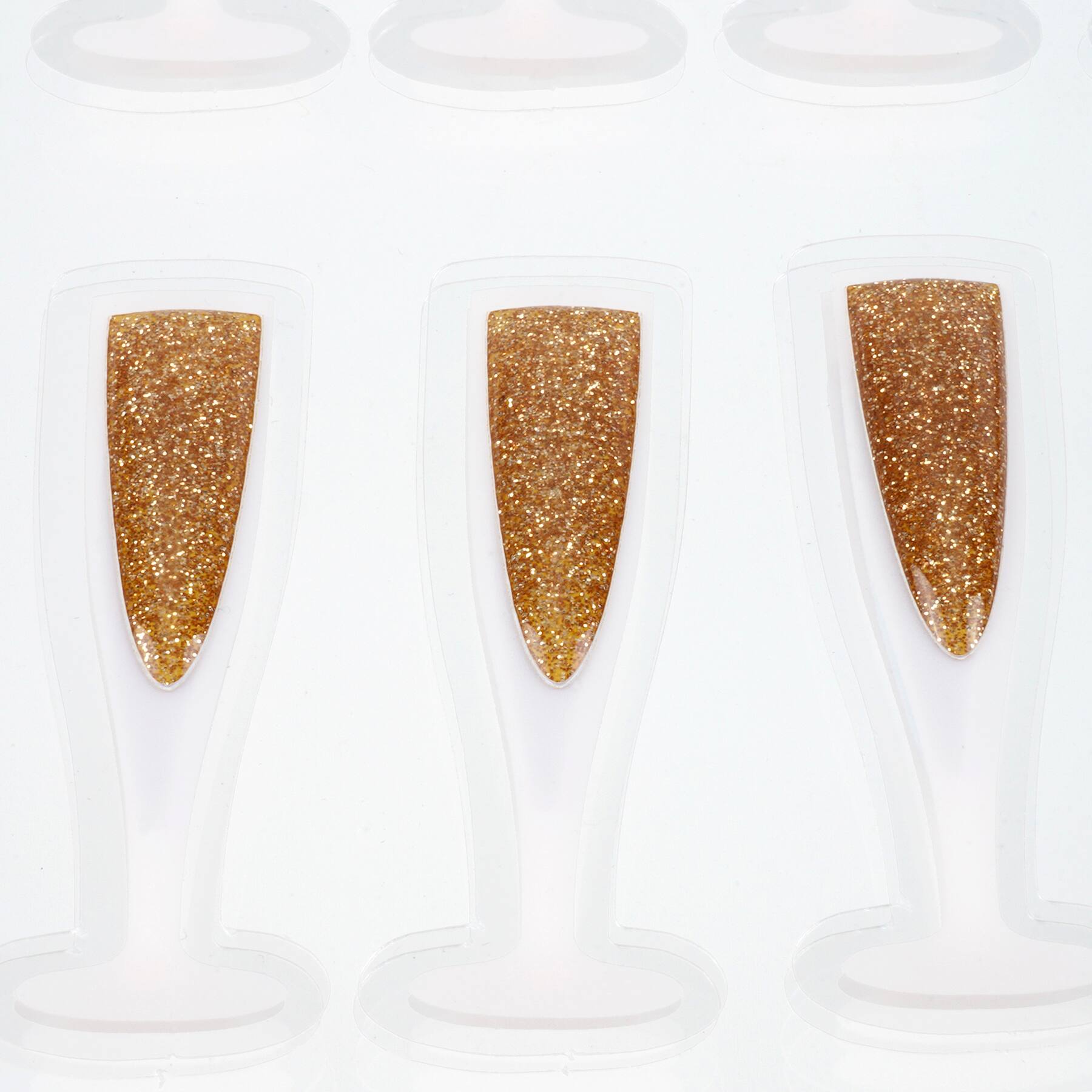 12 Packs: 15 ct. (180 total) Champagne Glass Stickers by Recollections™