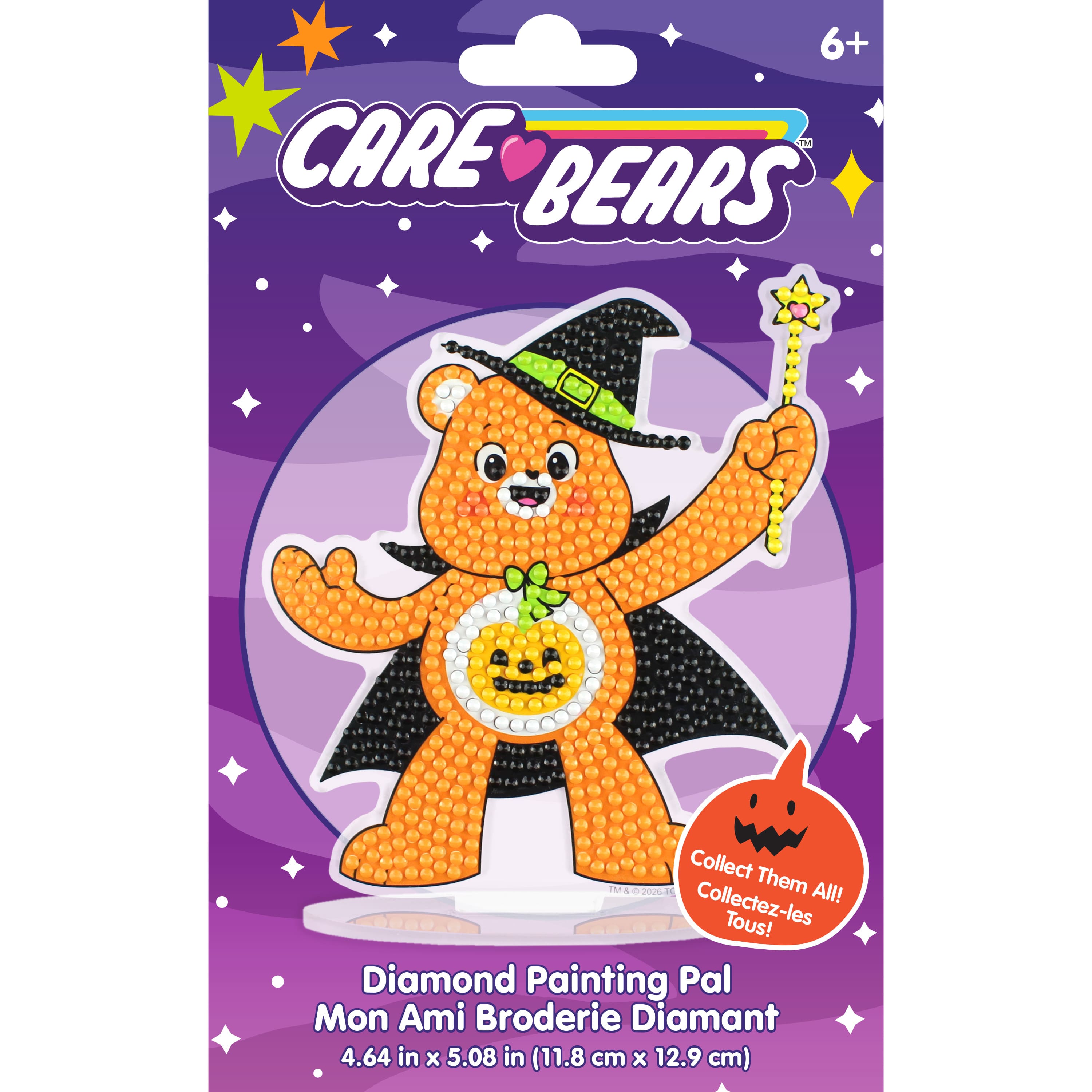 Camelot® Dots Carebear Halloween Wizard Diamond Pal