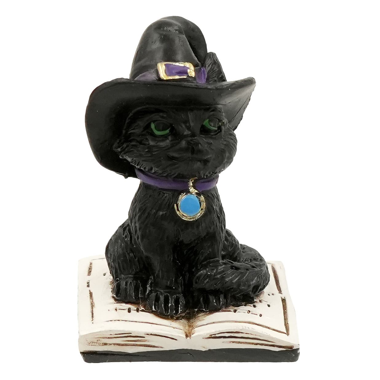 Mini Black Cat on Book by Ashland®