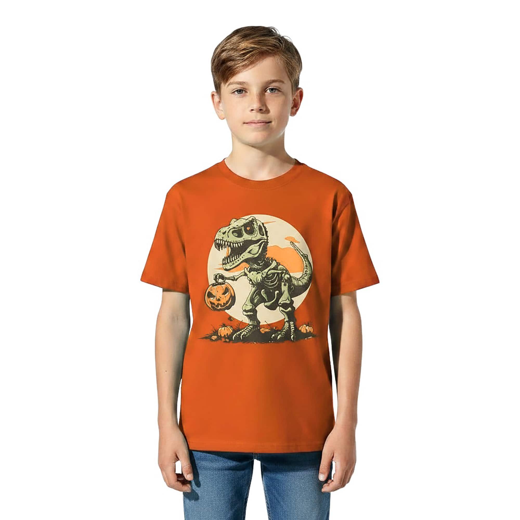 Dino Skeleton Adult T-Shirt