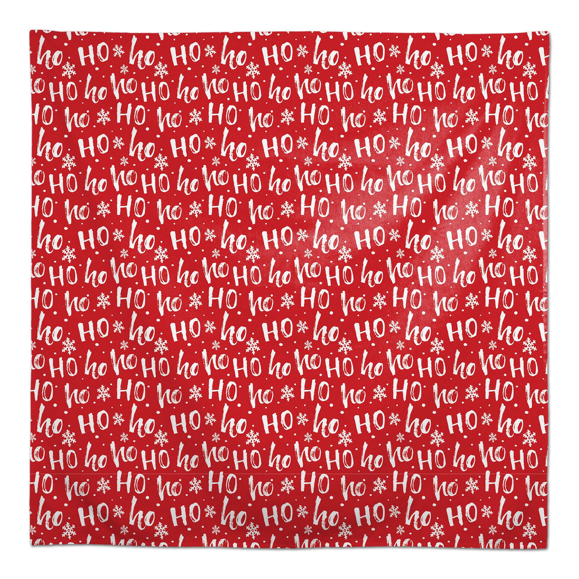 58'' Ho Ho Ho Pattern Tablecloth