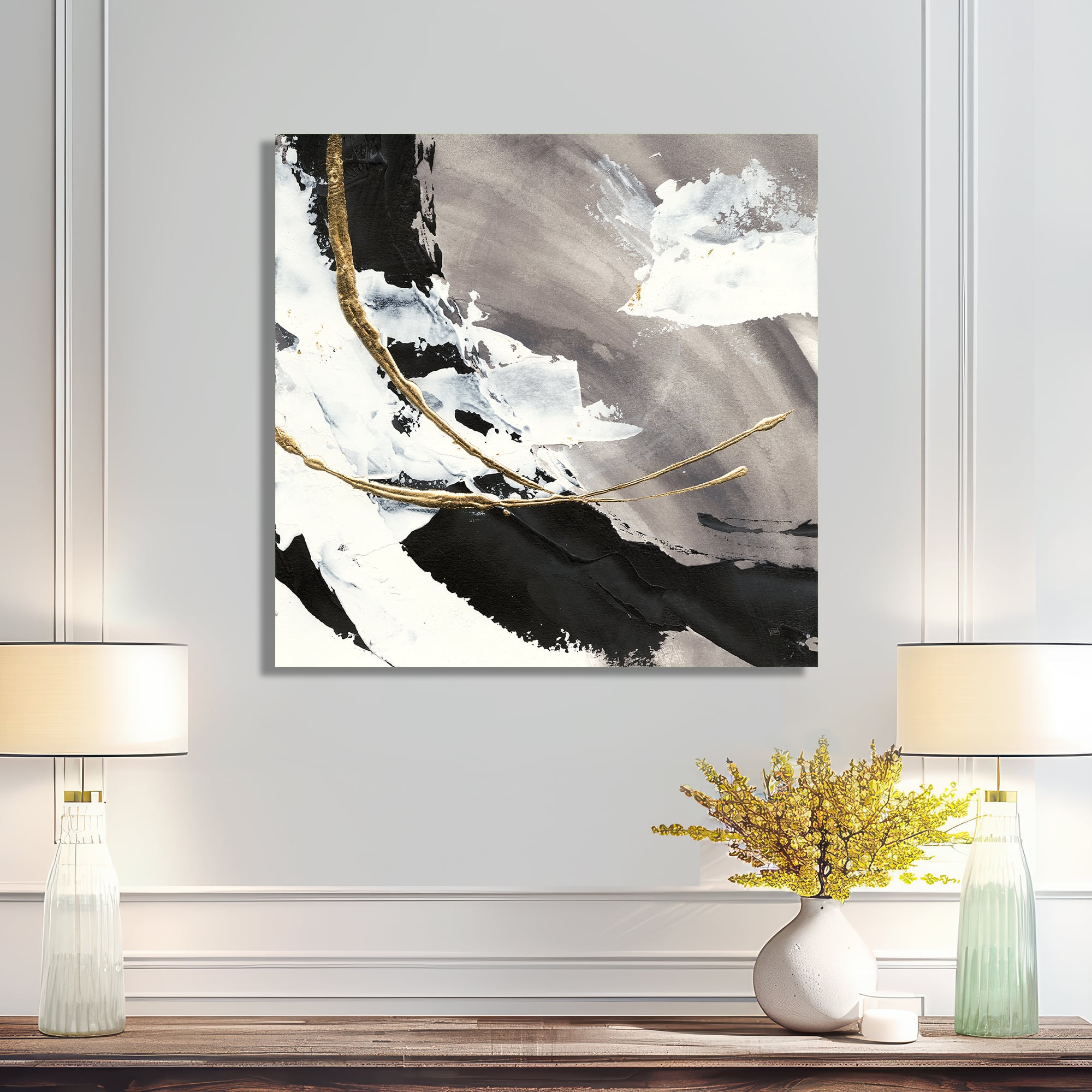 Designart - Glam Painted Arcs II
