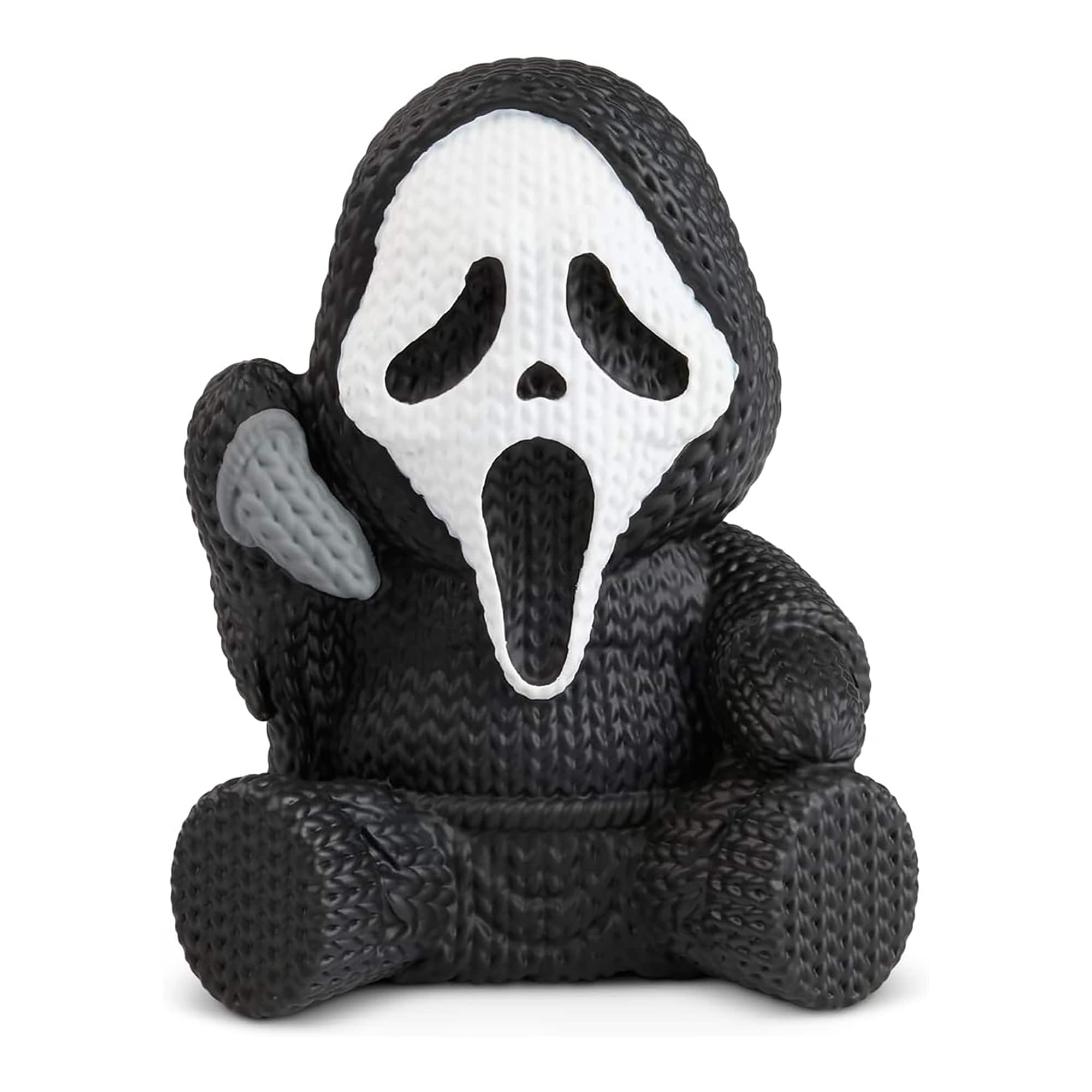Handmade by Robots™ 5" Black & White Ghost Face