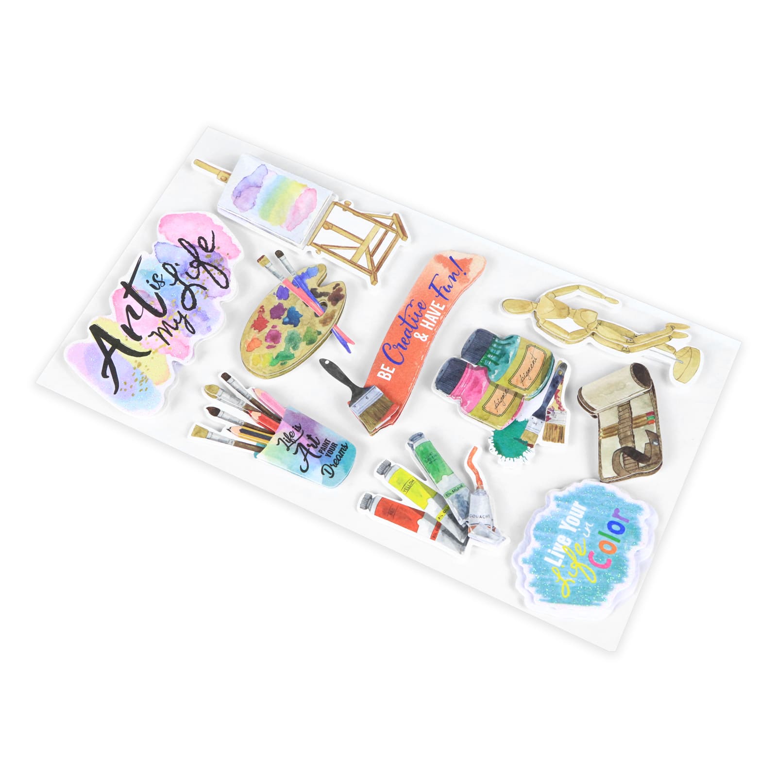 12 Pack: Painting Dimensional Stickers by Recollections™