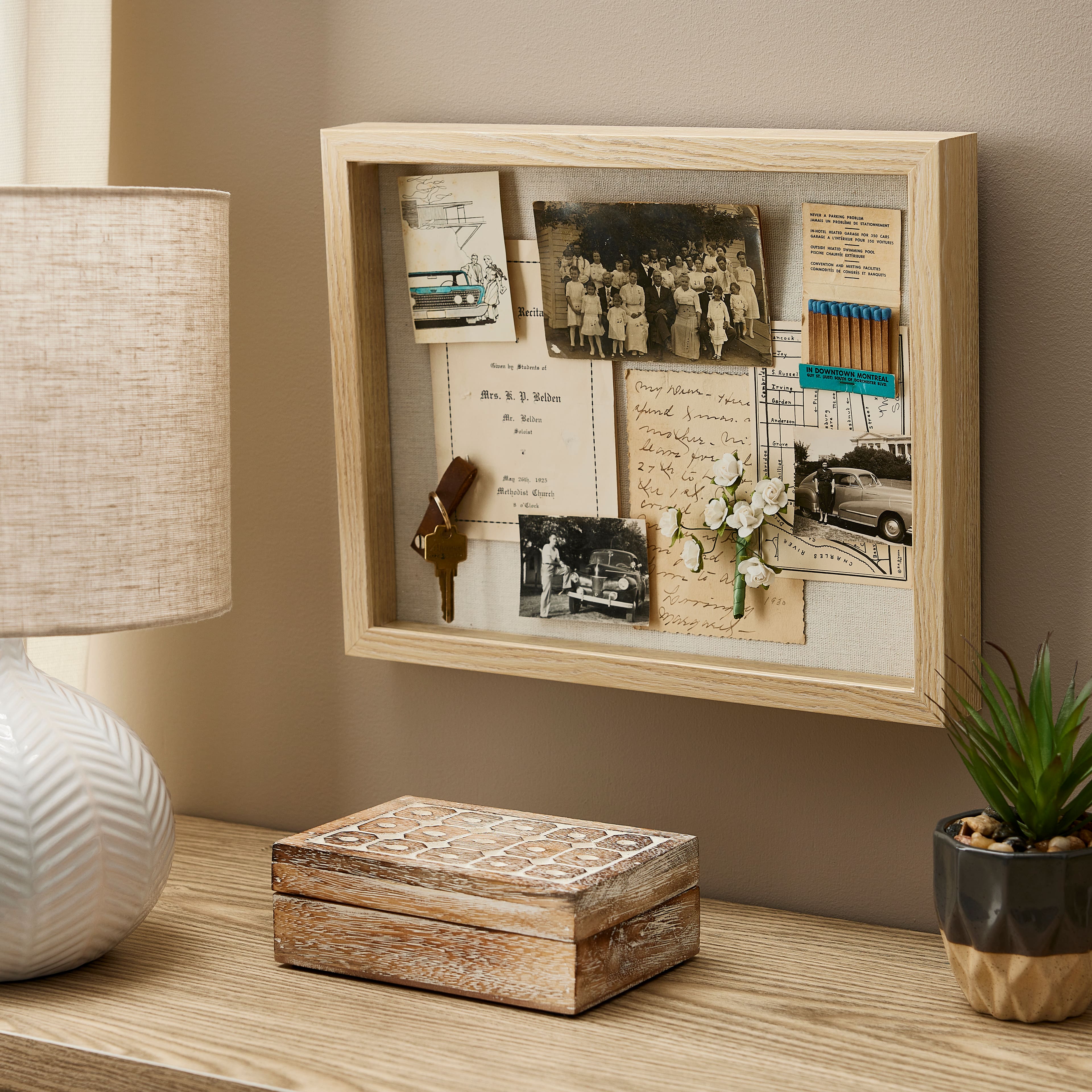 8 Pack: Blonde Belmont 11" x 14" Shadowbox by Studio Décor®