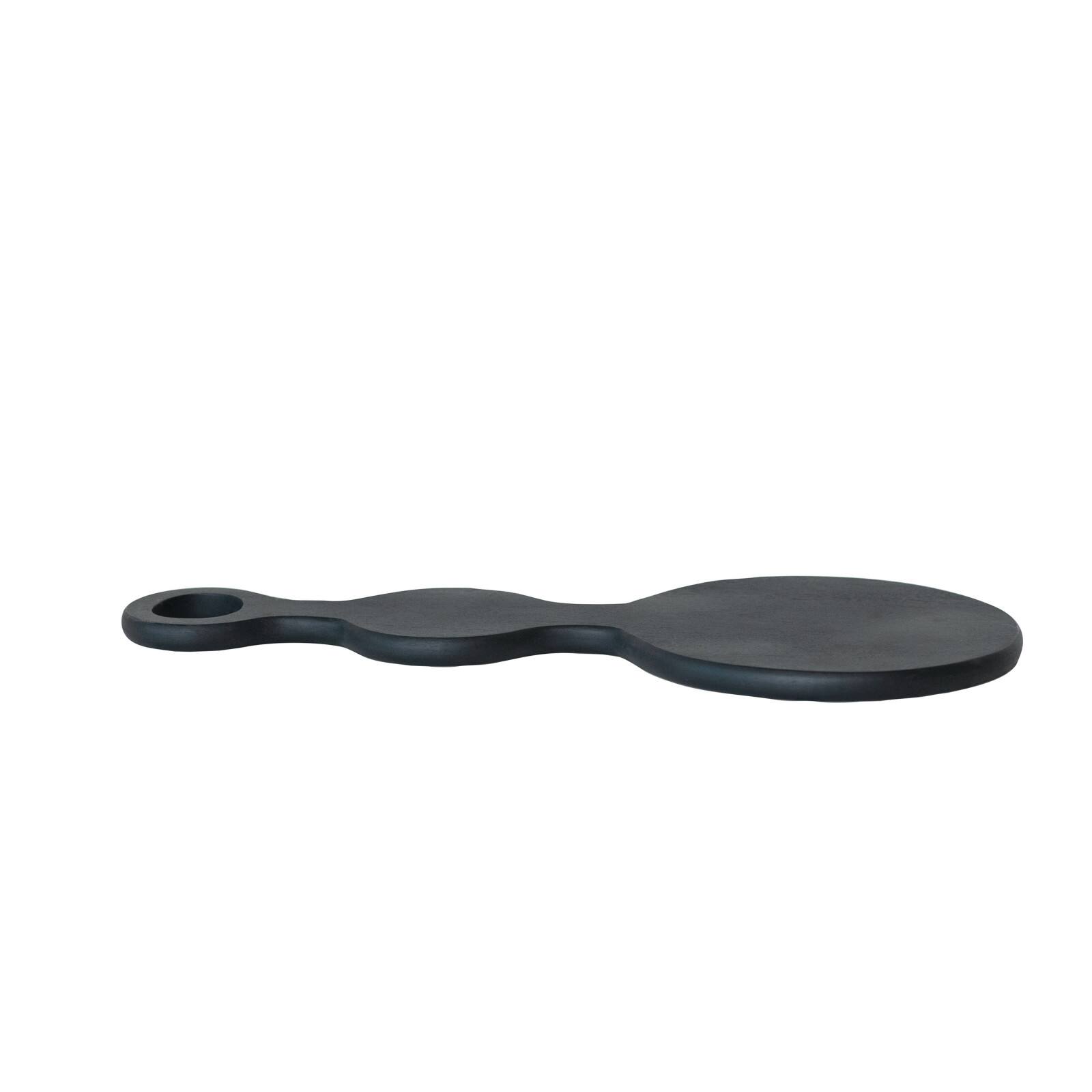 Hello Honey® 19.75" Black Avant-Garde Mango Wood Cheese & Cutting Board