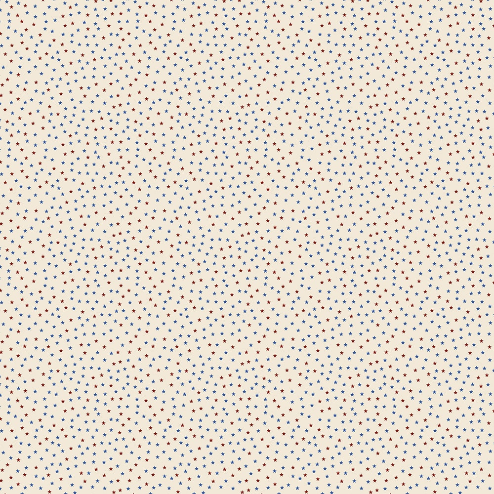 Fabric Traditions Red, White & Blue Stars Cotton Quilting Fabric