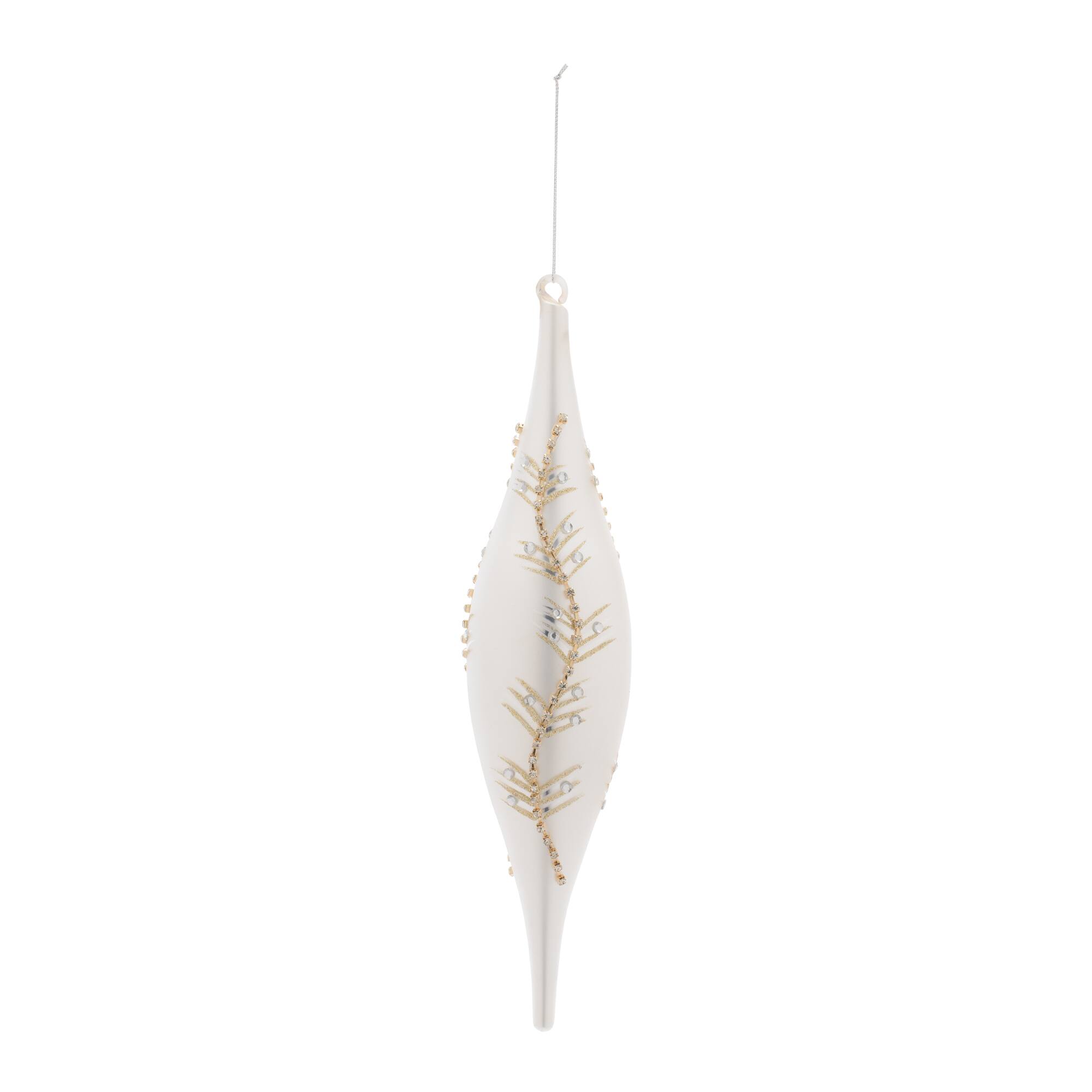 Melrose 12.75" Large Glass Ornaments, 6ct.
