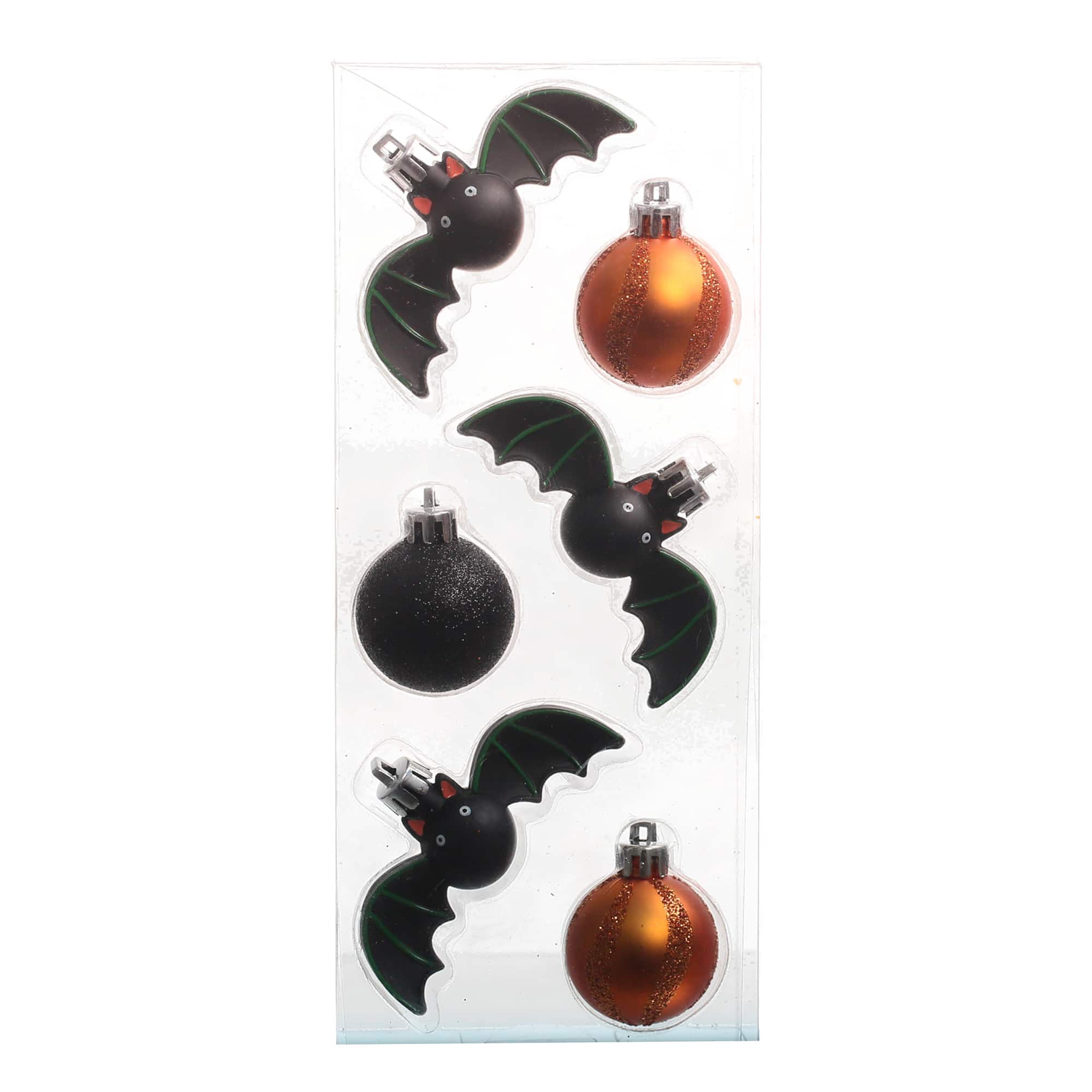6 Pack Shatterproof Bat & Ball Ornaments by Ashland®