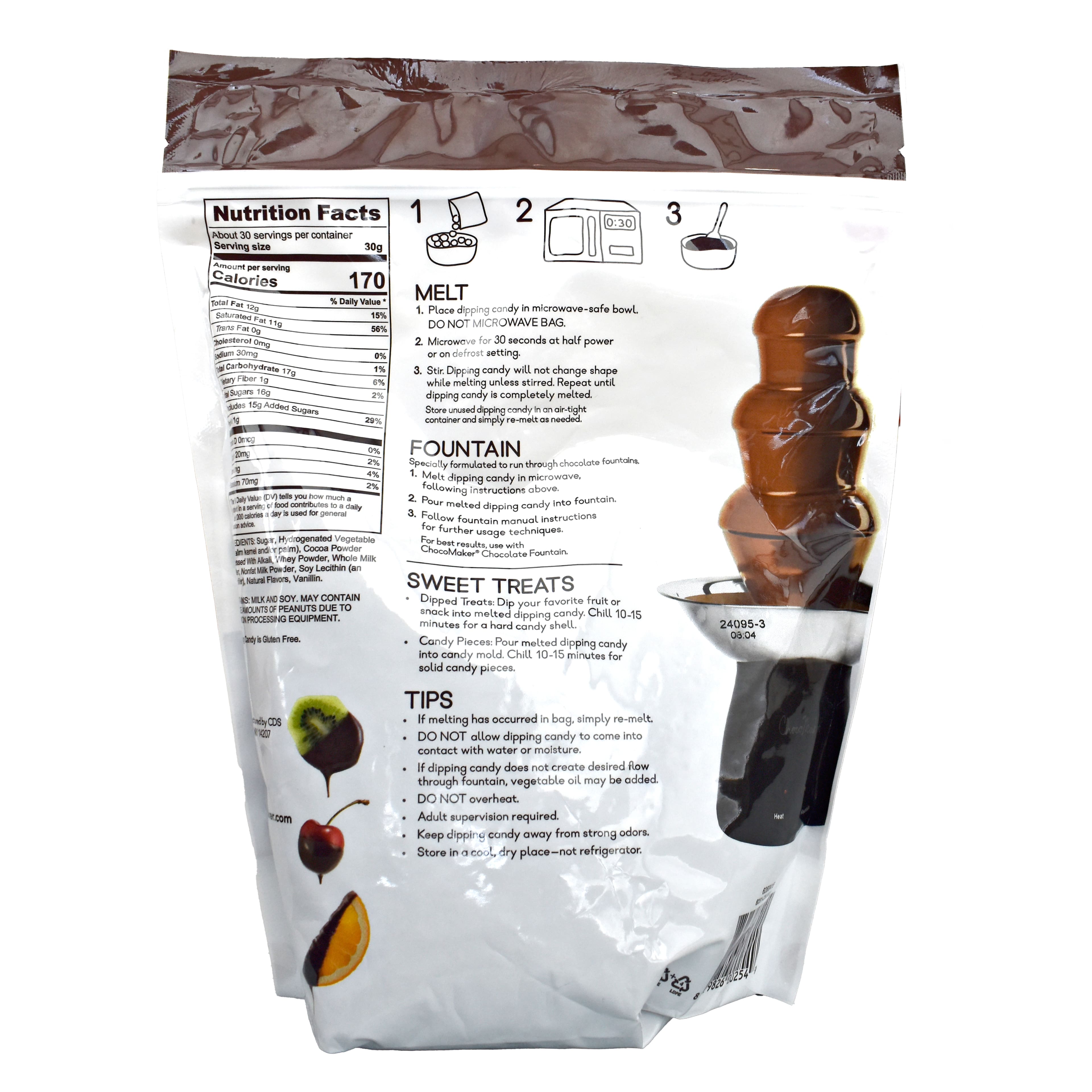 ChocoMaker® Milk Chocolate Fountain Formula Dipping Candy