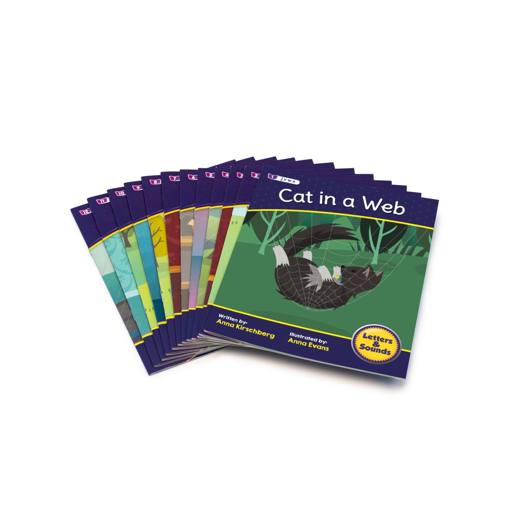 Junior Learning® Letters & Sounds Phase 3 Set 2 Fiction Educational Learning Set