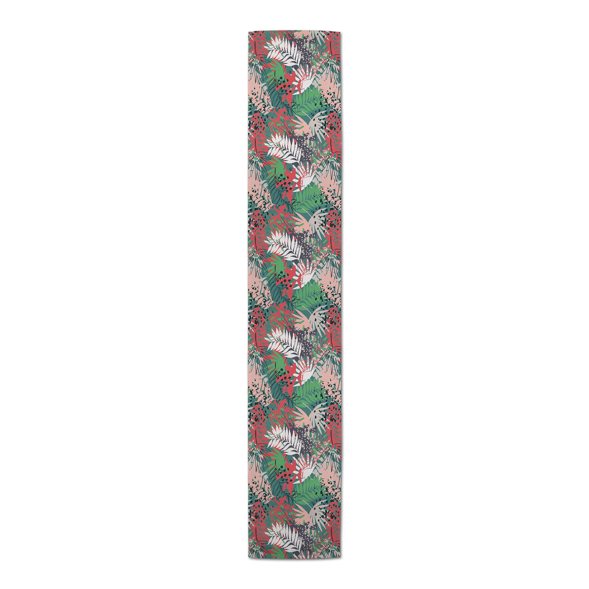 Jungle Foliage Outdoor Table Runner