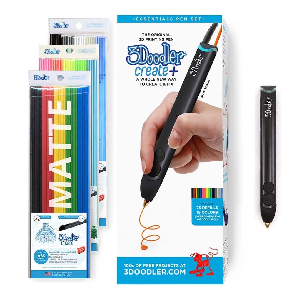 3Doodler create+ 3Dペン 3Doodler Create+ Essentials 3D Printing Pen Set | Michaels