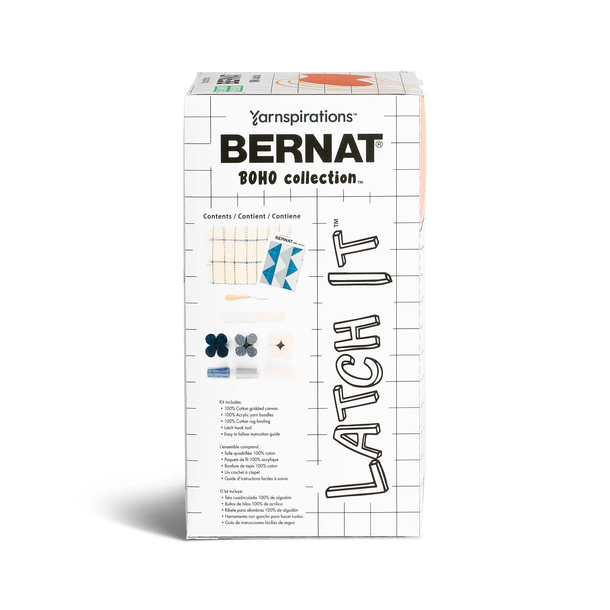 Bernat® Latch It™ Peaky Boho Yarn Kit