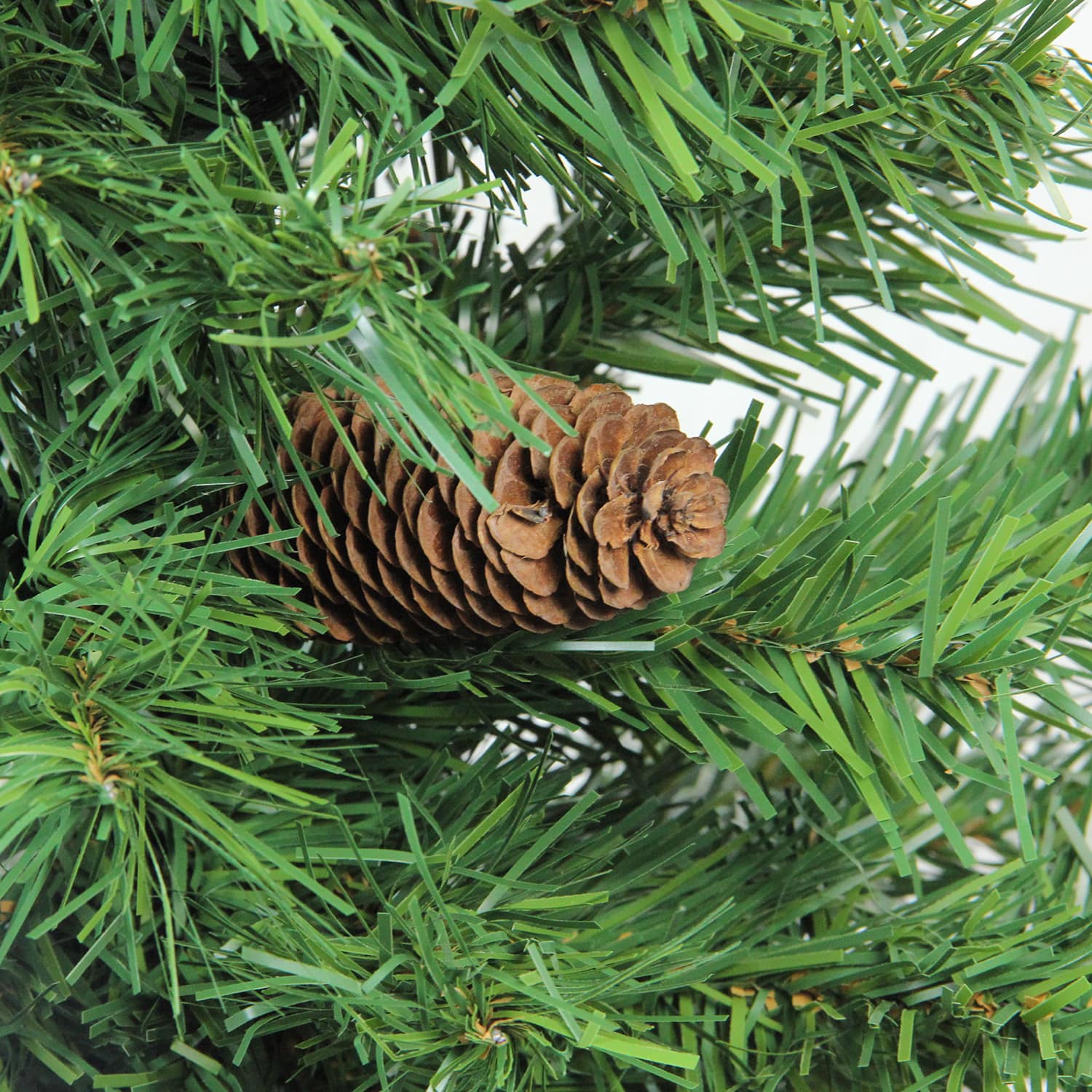 7.5ft. Unlit Dakota Red Pine Artificial Christmas Tree with Pinecones