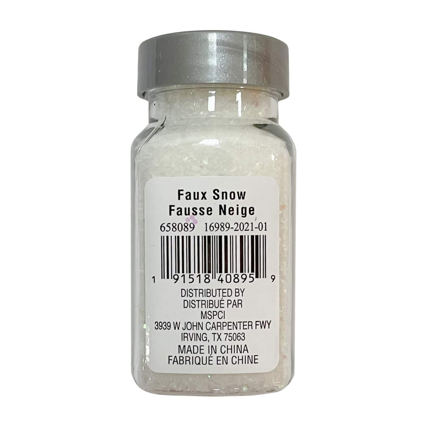 Specialty Polyester Glitter Artificial Glitz Snow by Recollections™