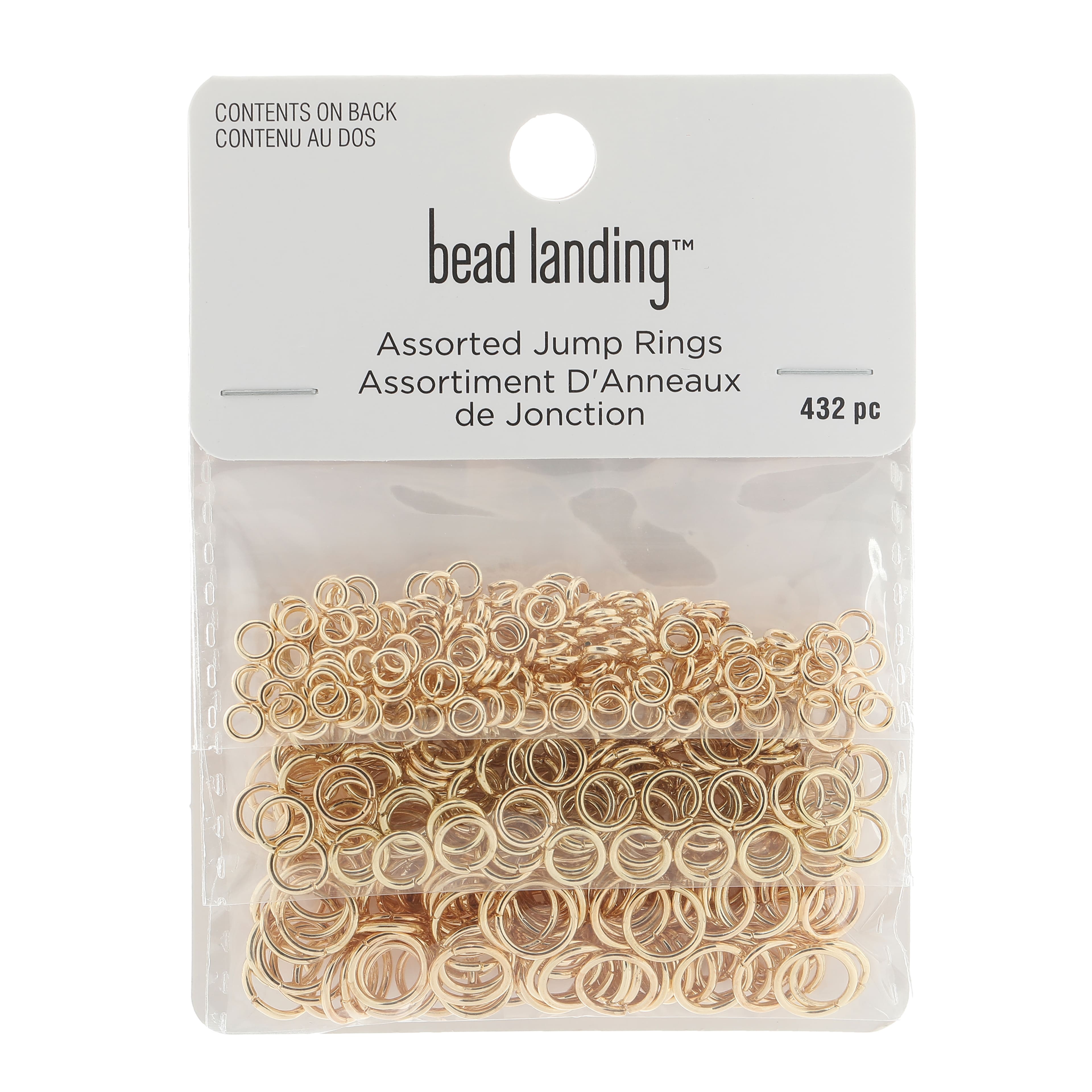 12 Packs: 432 ct. (5,184 total) Assorted Jump Rings by Bead Landing™