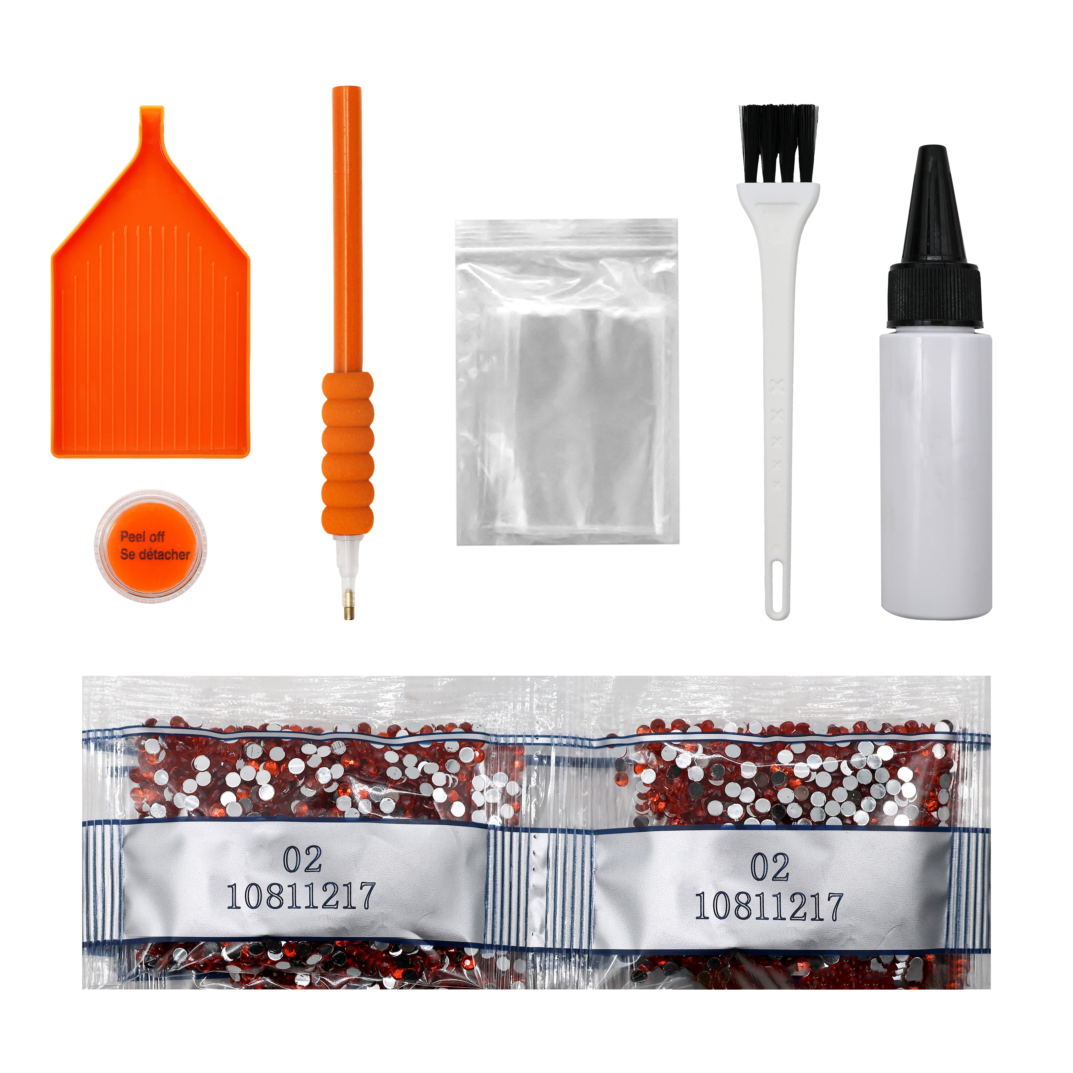 5.5" Pumpkin 3D LED Diamond Art Kit by Make Market®
