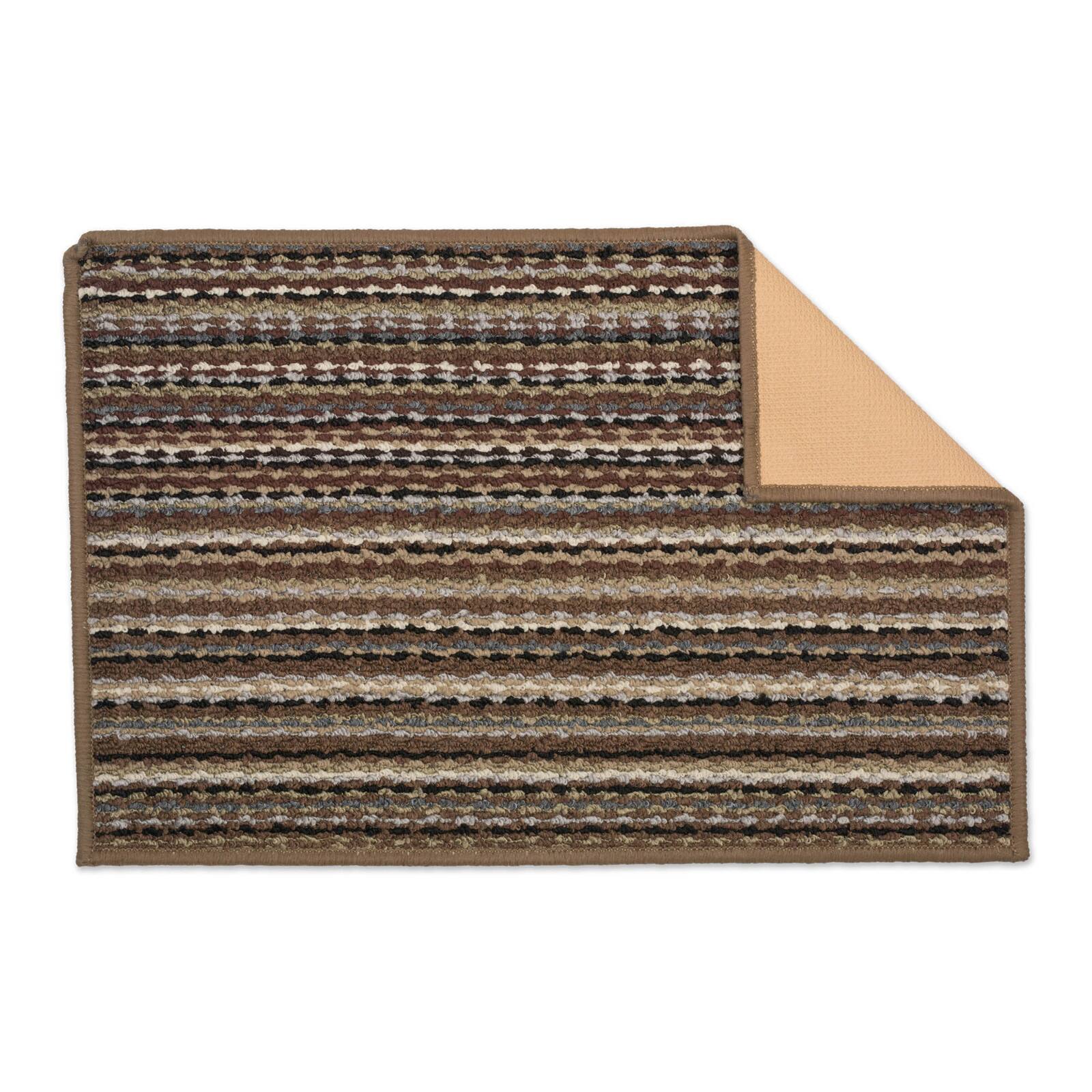 DII® Multi Stripe Printed Nylon Rug