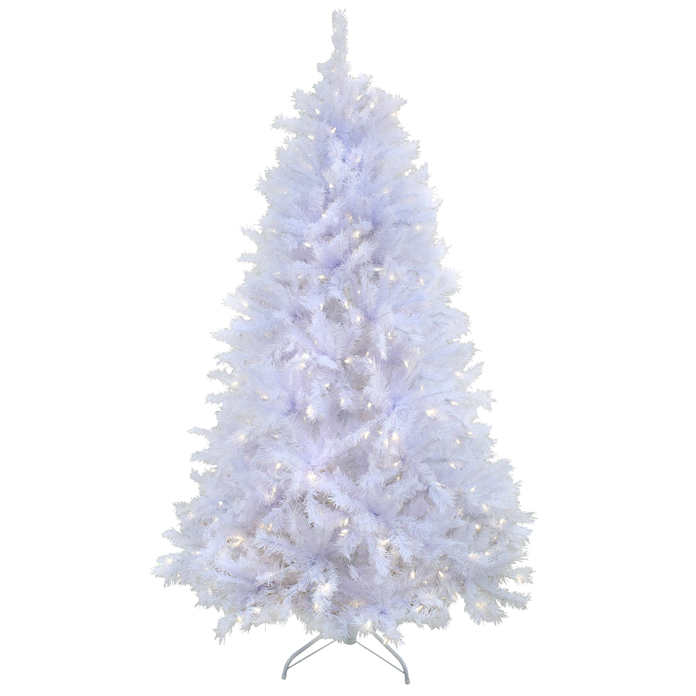 9ft. Pre-Lit White Artificial Christmas Tree