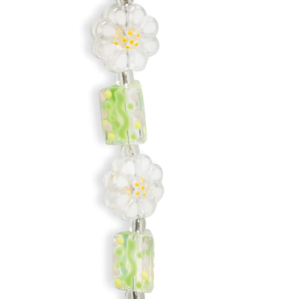Jesse James Beads Daisy & Geometric Shape Glass Beads