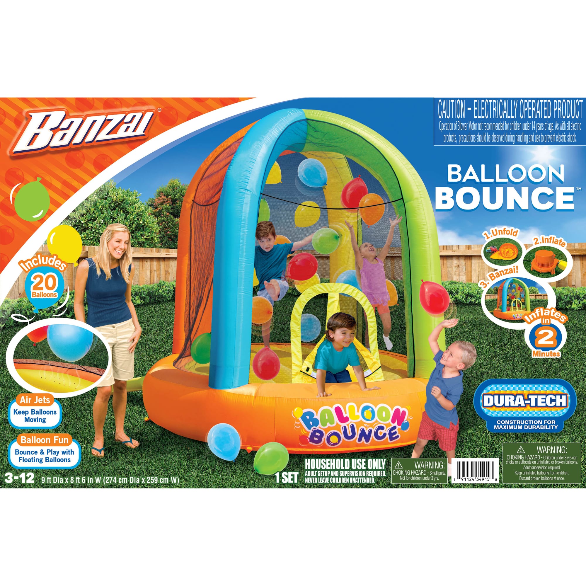 Banzai Balloons Bounce