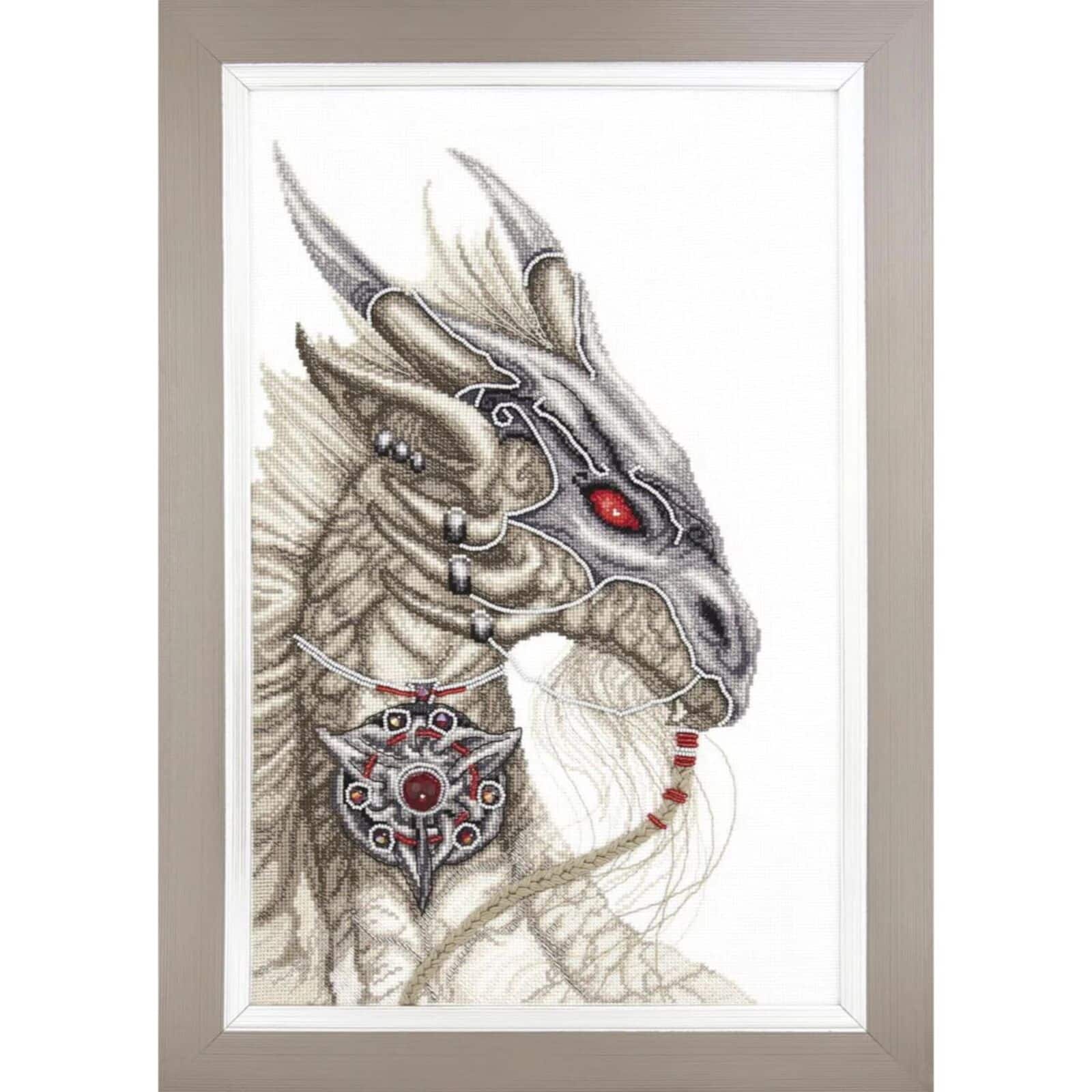 Charivna Mit Cross Stitch Kit Guardian Of Treasure