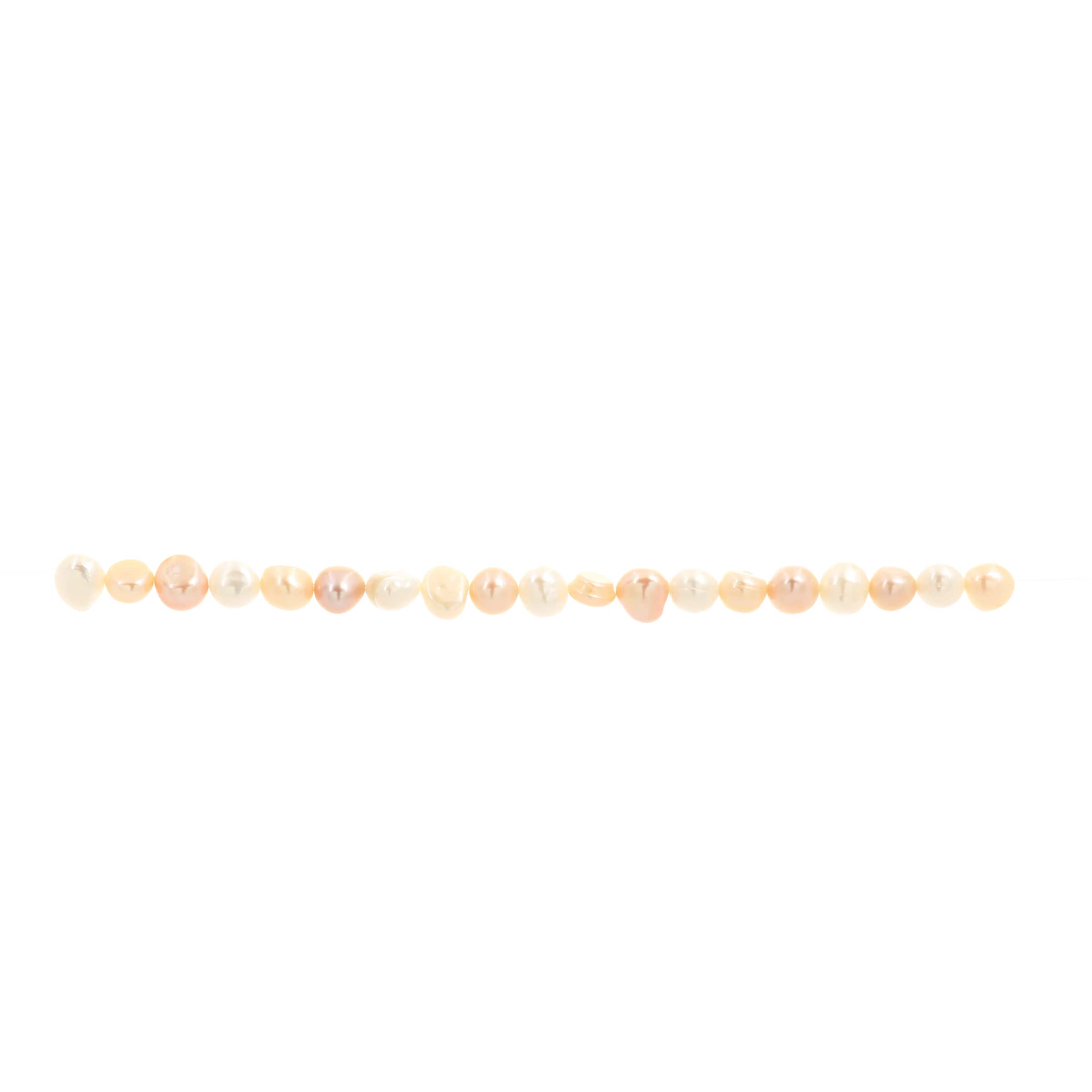 Irregular Multicolor Cultured Pearl Beads by Bead Landing™