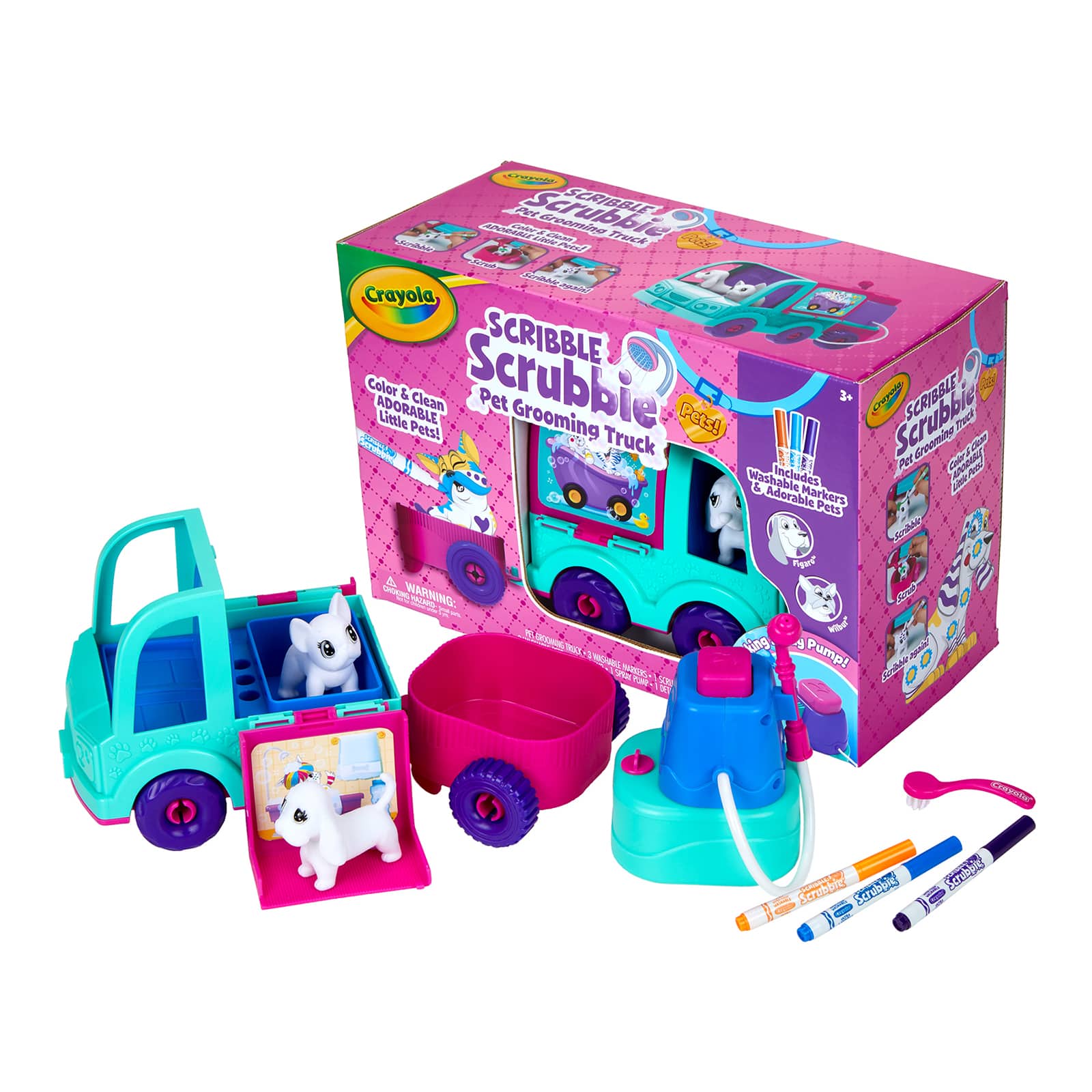Crayola® Scribble Scrubbie® Pets! Pet Grooming Truck