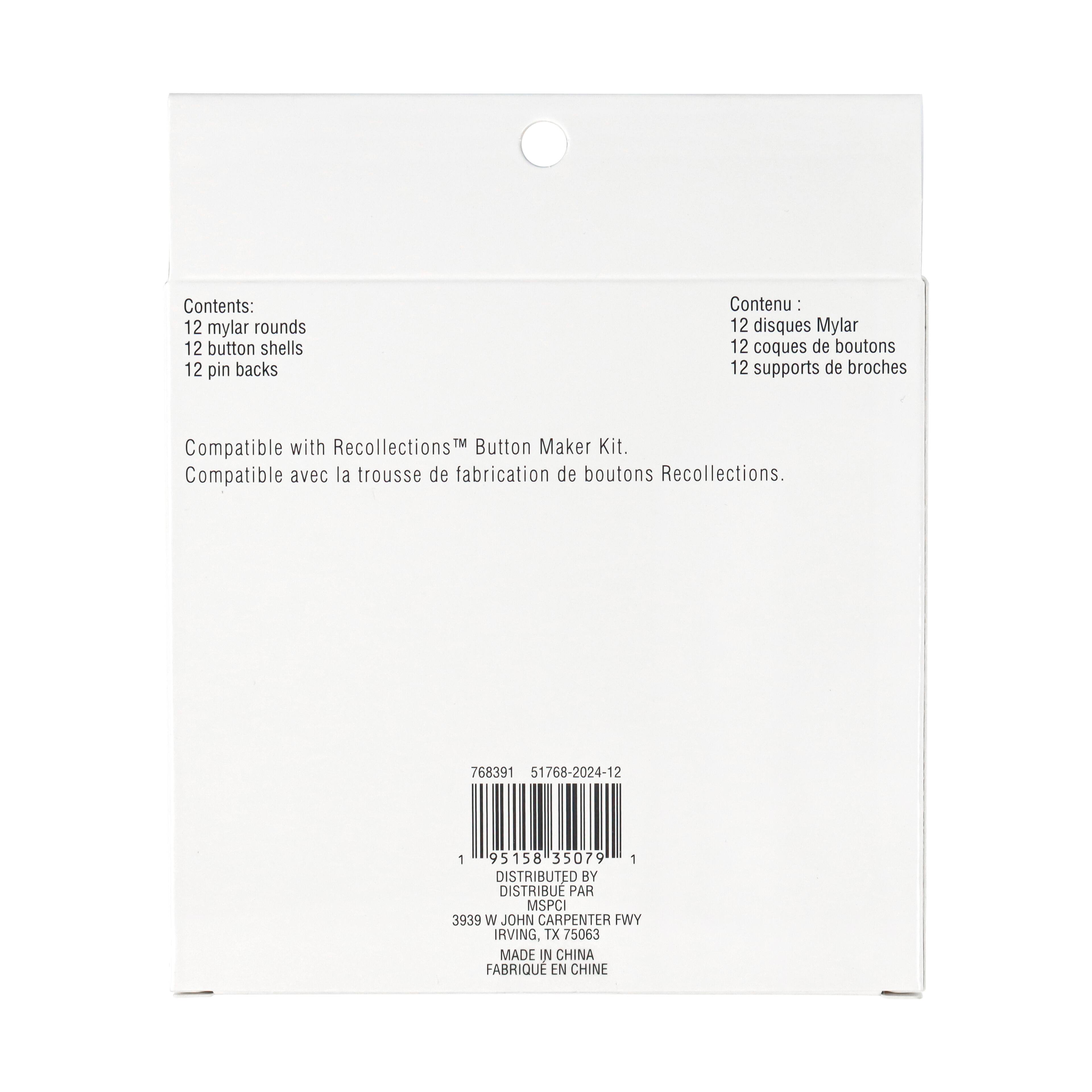 Large Button Pieces by Recollections™